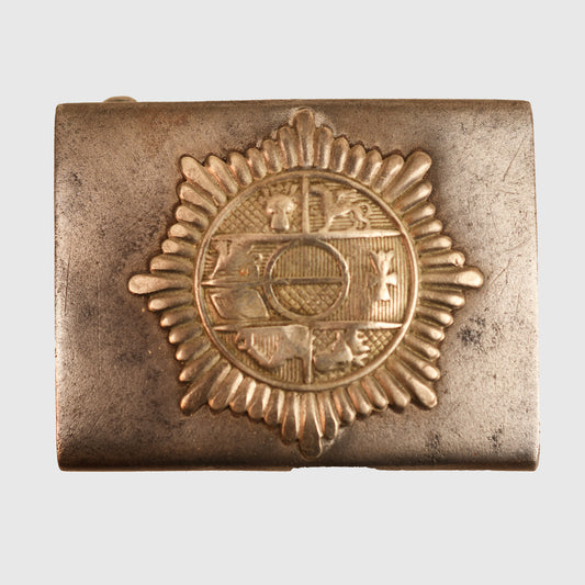 German WWI Mecklenburg Schwerin Enlisted Ranks Steel Belt Buckle