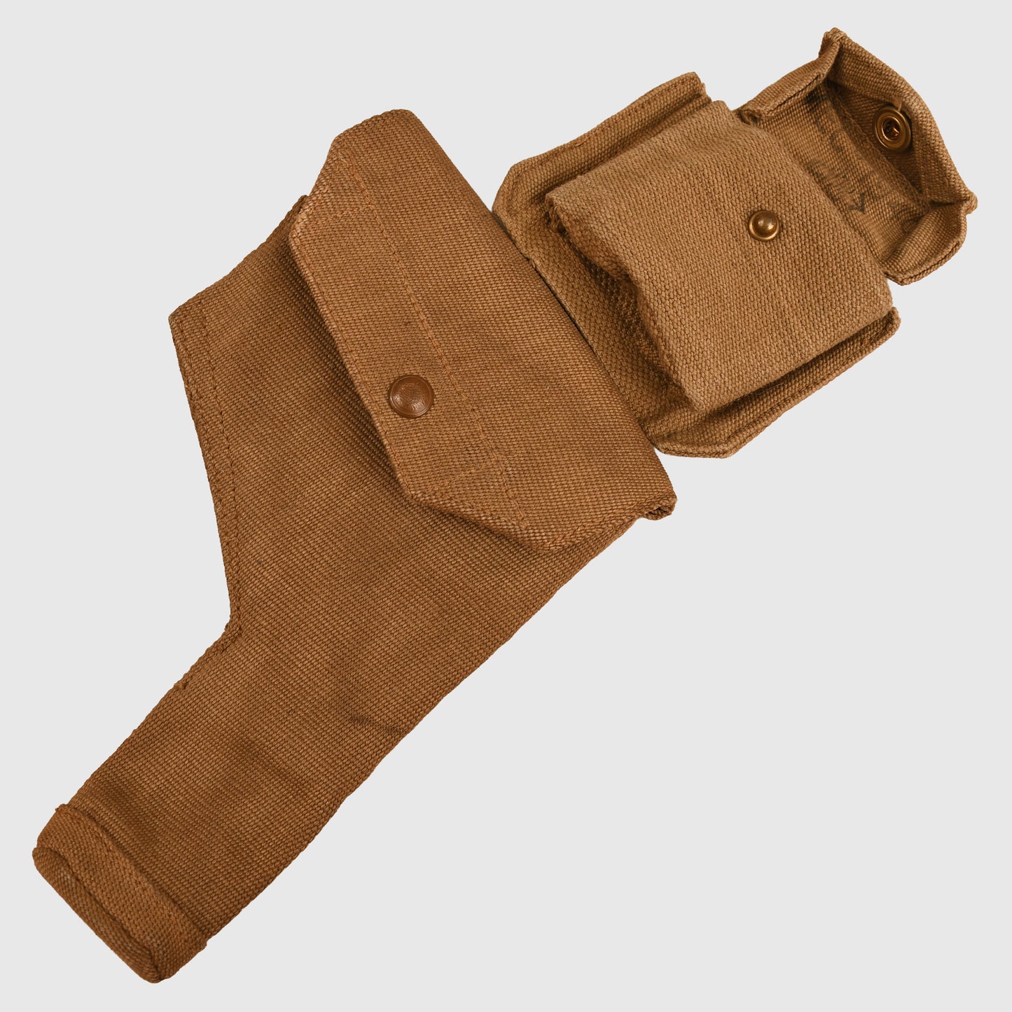 BRITISH WWII MILLS EQUIPMENT COLT 1911 HOLSTER AND AMMUNITION POUCH
