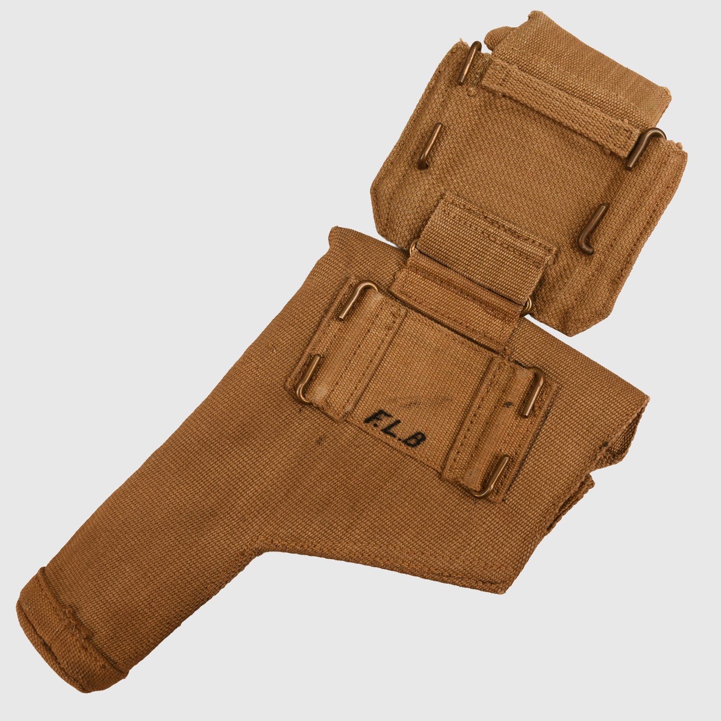 BRITISH WWII MILLS EQUIPMENT COLT 1911 HOLSTER AND AMMUNITION POUCH