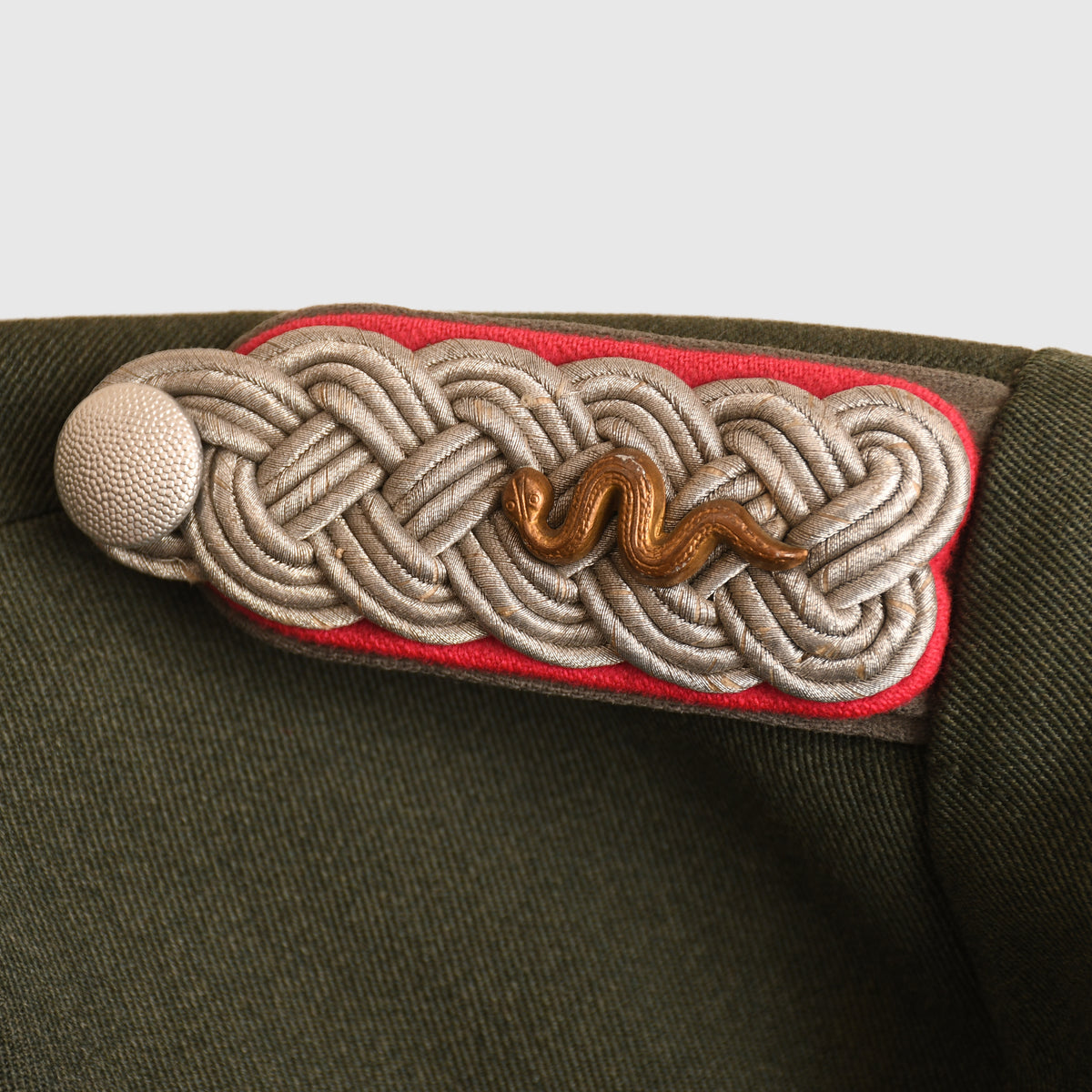 GERMAN WWII ARMY VETERINANY PIPED SERVICE TUNIC AND BREECHES