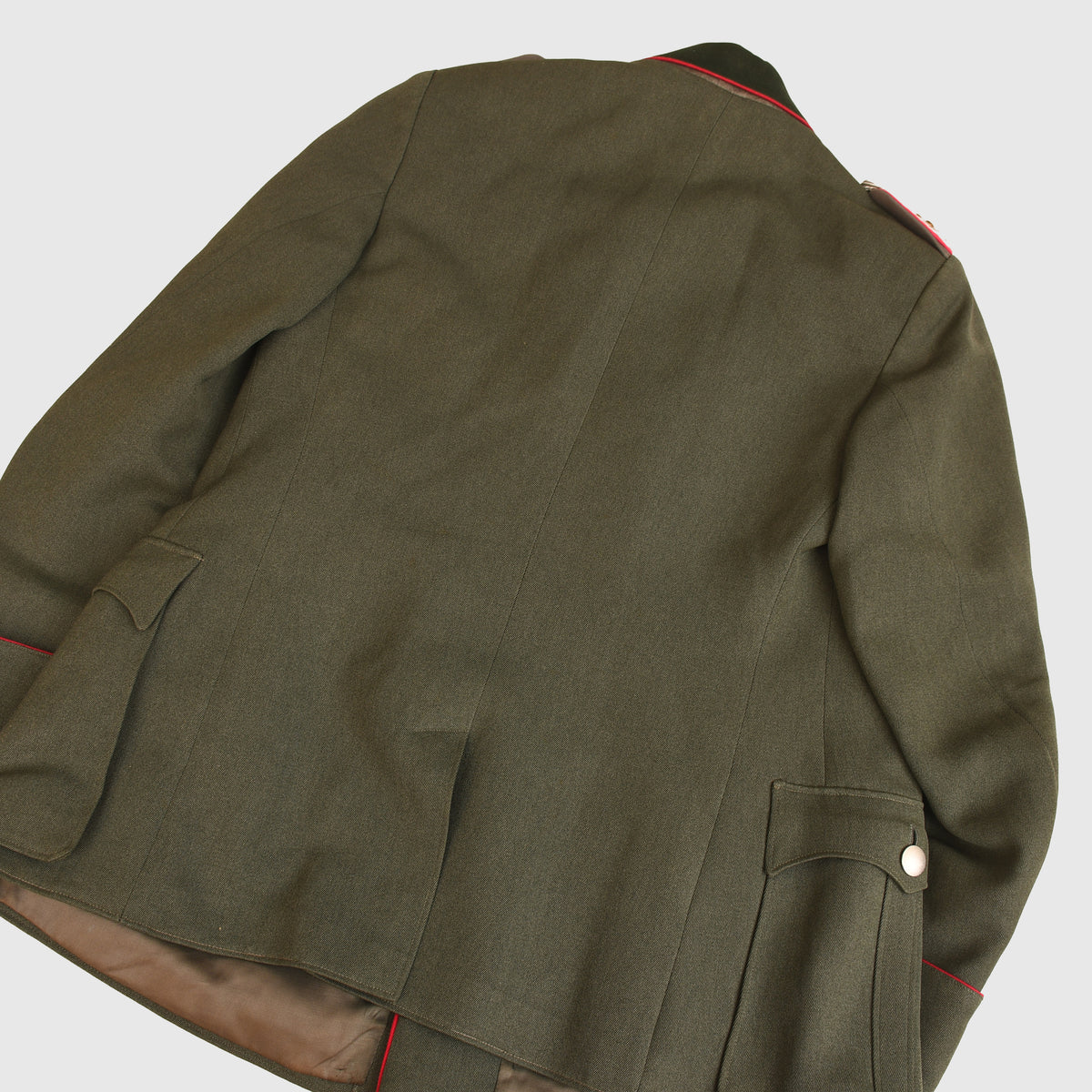 GERMAN WWII ARMY VETERINANY PIPED SERVICE TUNIC AND BREECHES