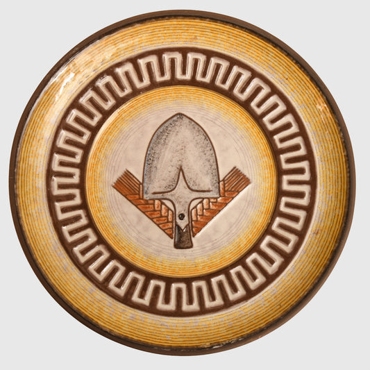 GERMAN WWII RAB PLATE