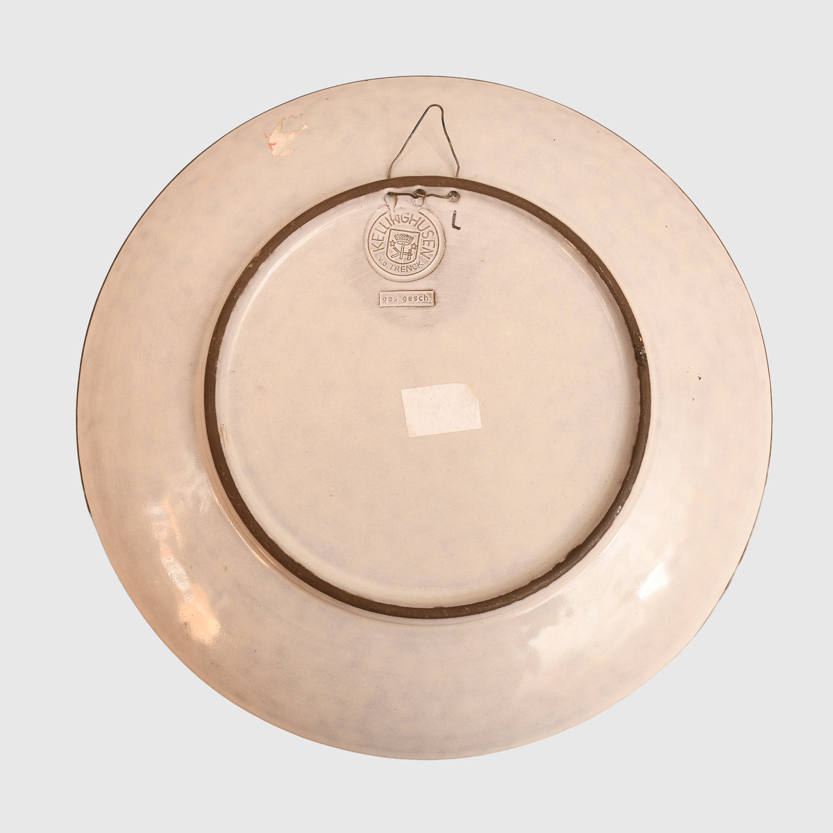 GERMAN WWII RAB PLATE