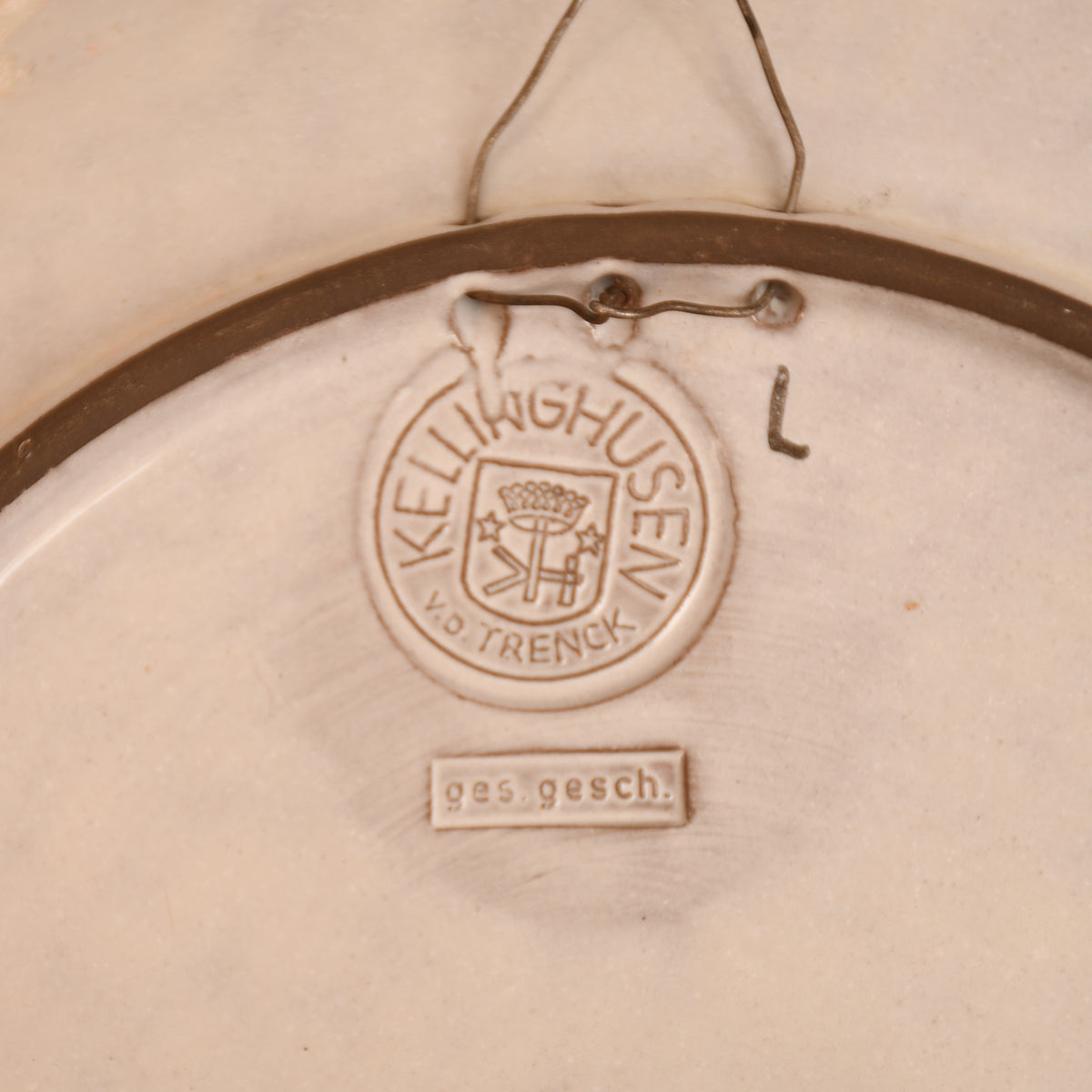 GERMAN WWII RAB PLATE