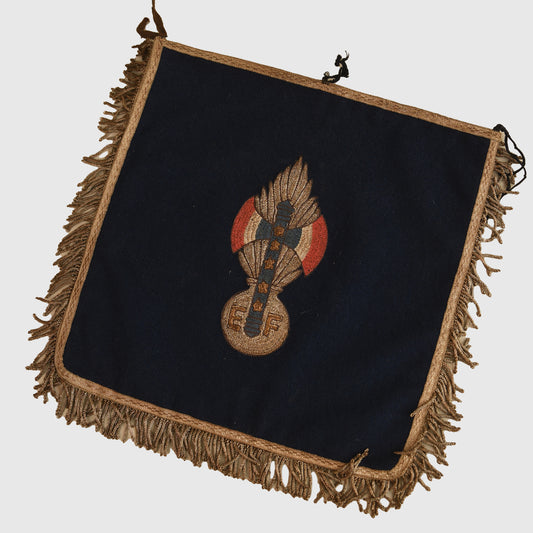 French WWII Marshal Pétain Vichy French Trumpet Banner