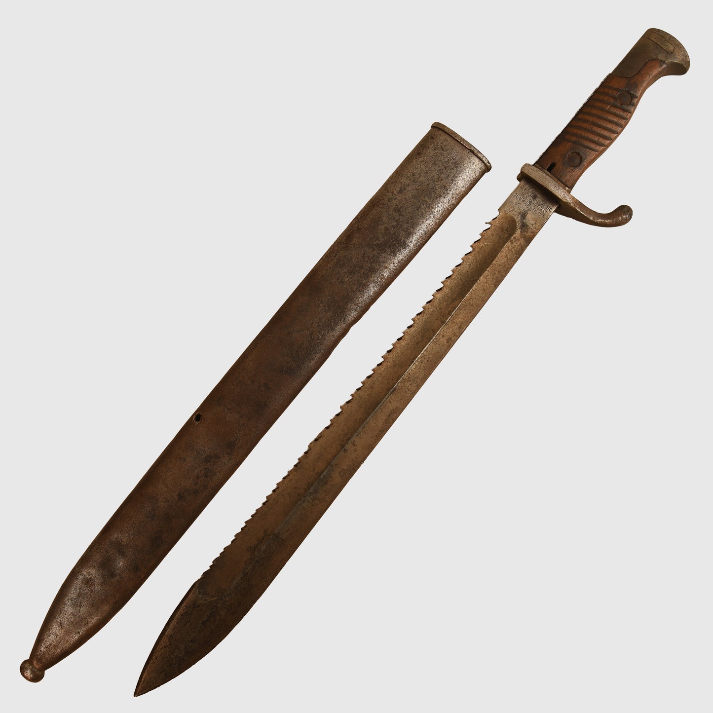 German WWI Mauser 98/05 Saw Back Display Piece