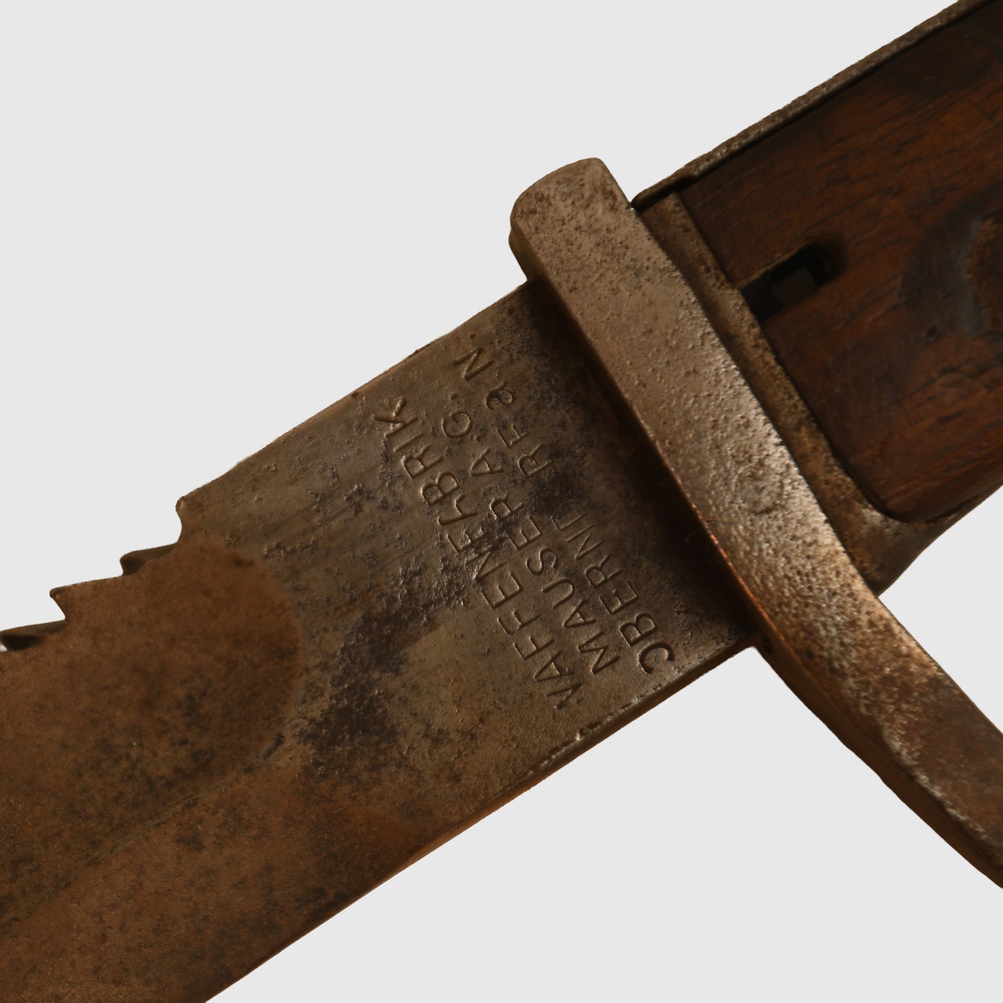 German WWI Mauser 98/05 Saw Back Display Piece