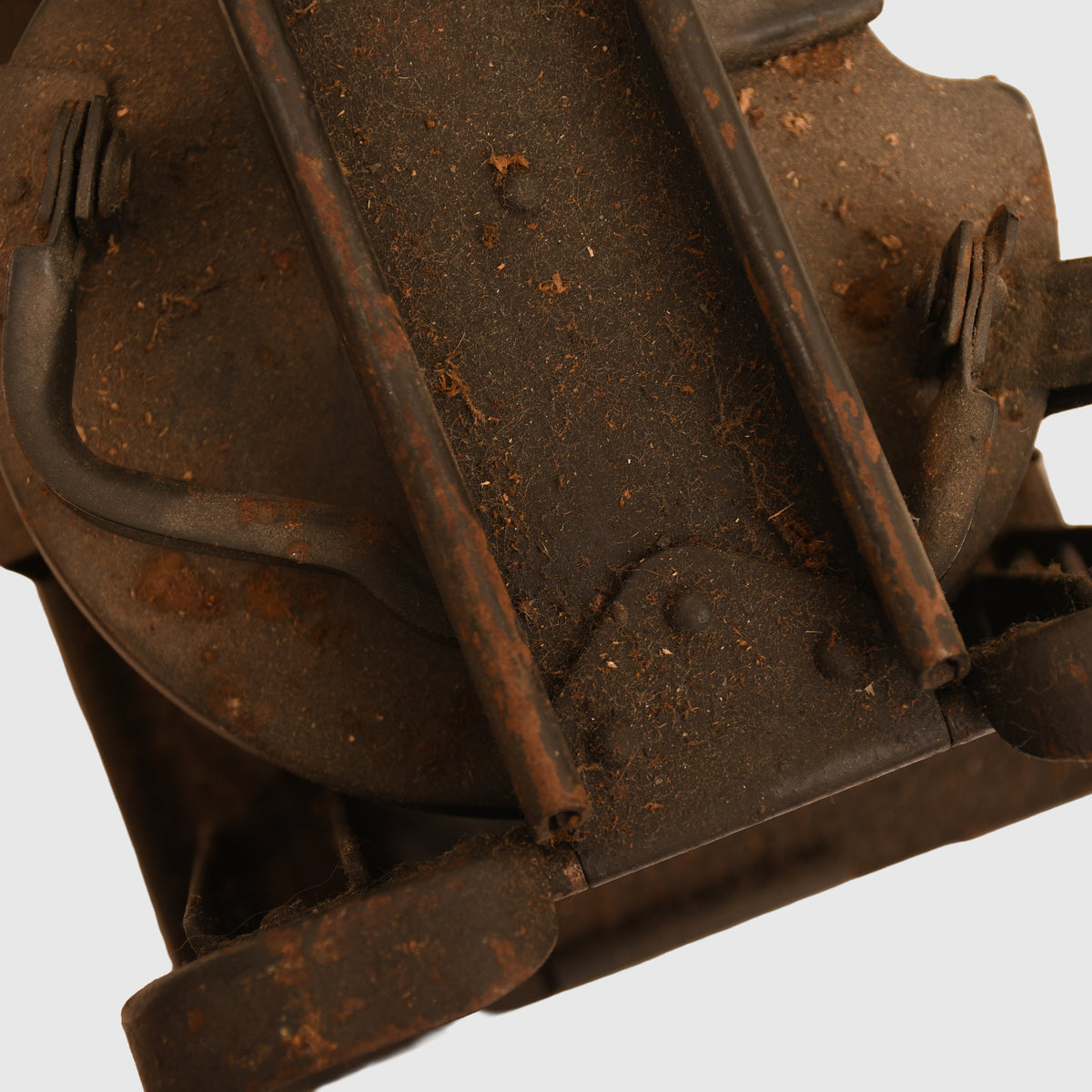 GERMAN WWII MG34 DOUBLE 50 ROUND DRUM CARRYING CASE AND DRUMS