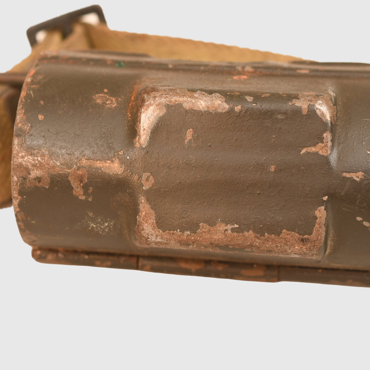 GERMAN WWII MG34 DE-ACTIVATED BARREL IN AN MG34/42 CARRYING CASE