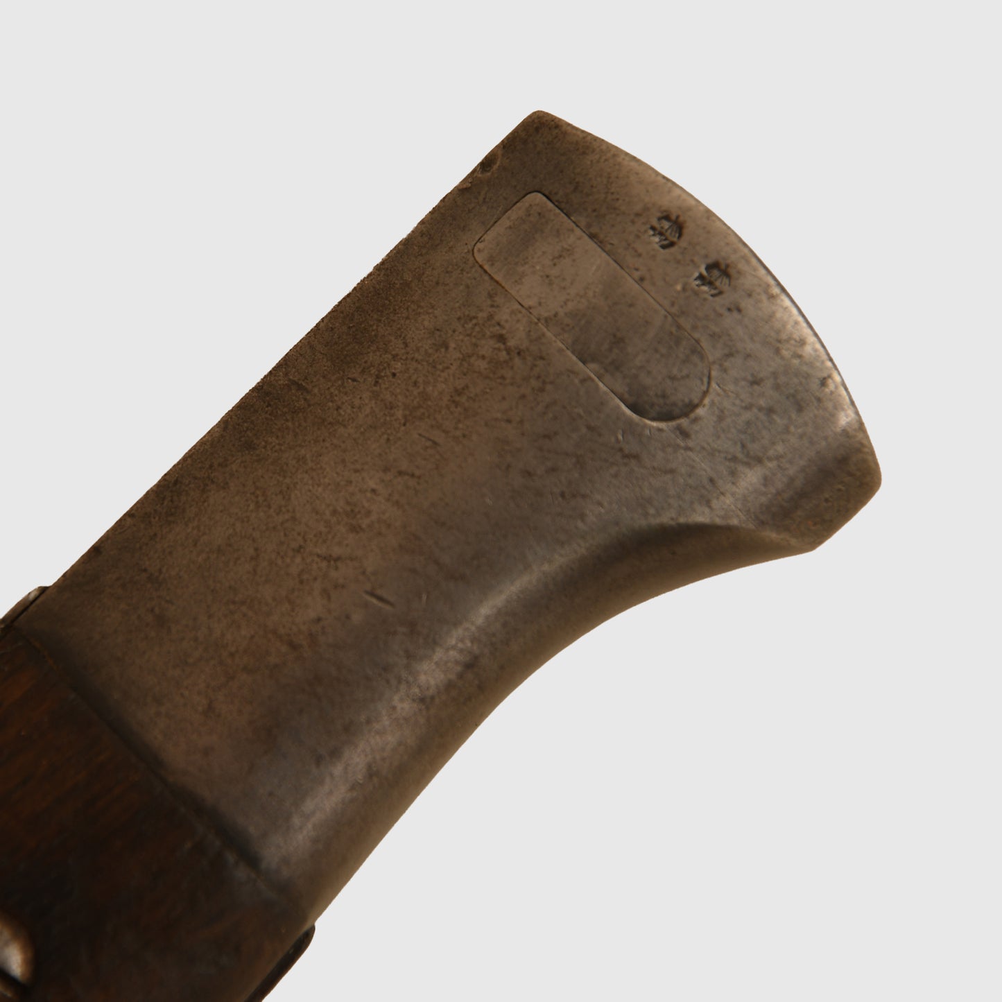 German WWII K98 Matched Number Display Piece with Leather Frog