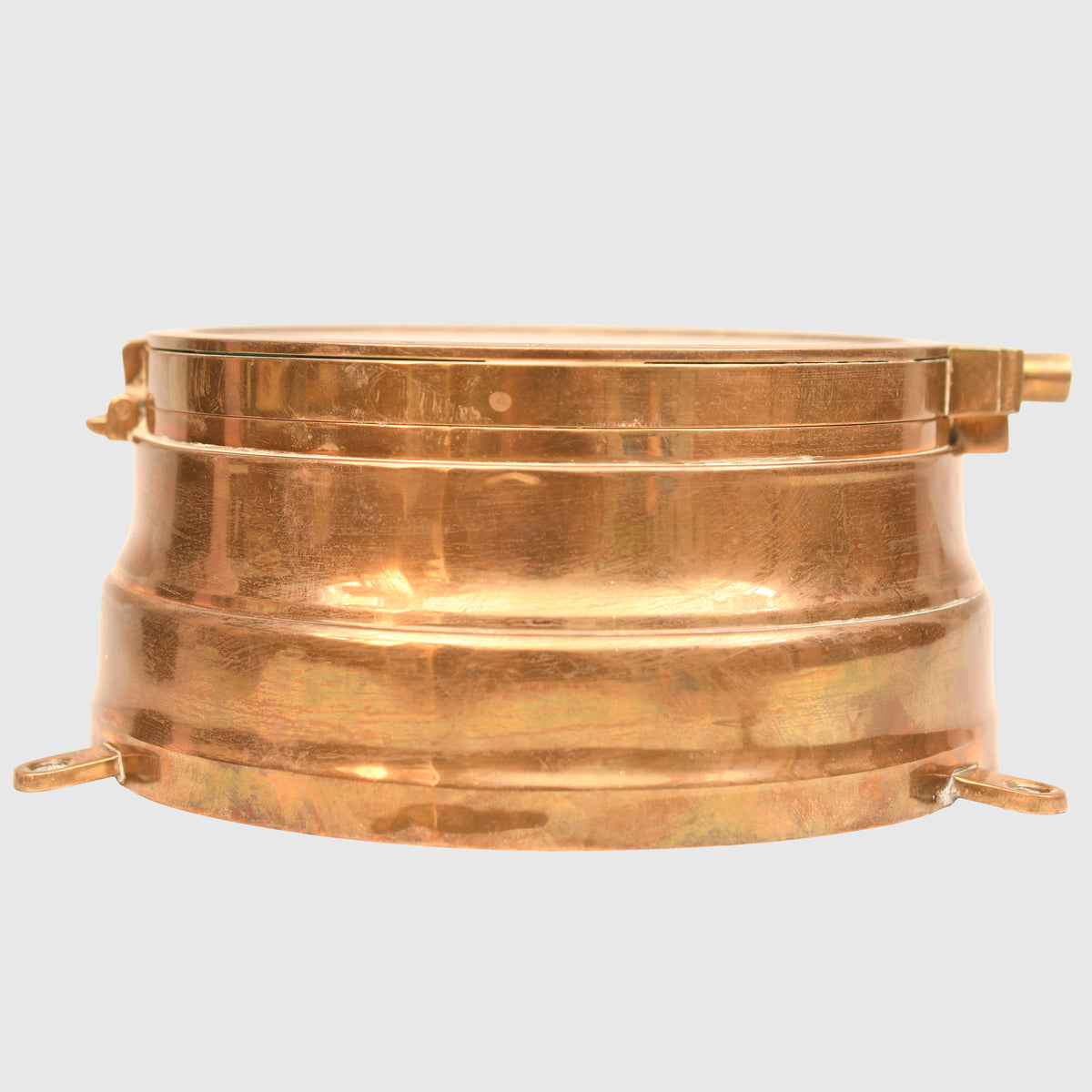 GERMAN WWI IMPERIAL NAVAL SHIPS DECK BULKHEAD CLOCK