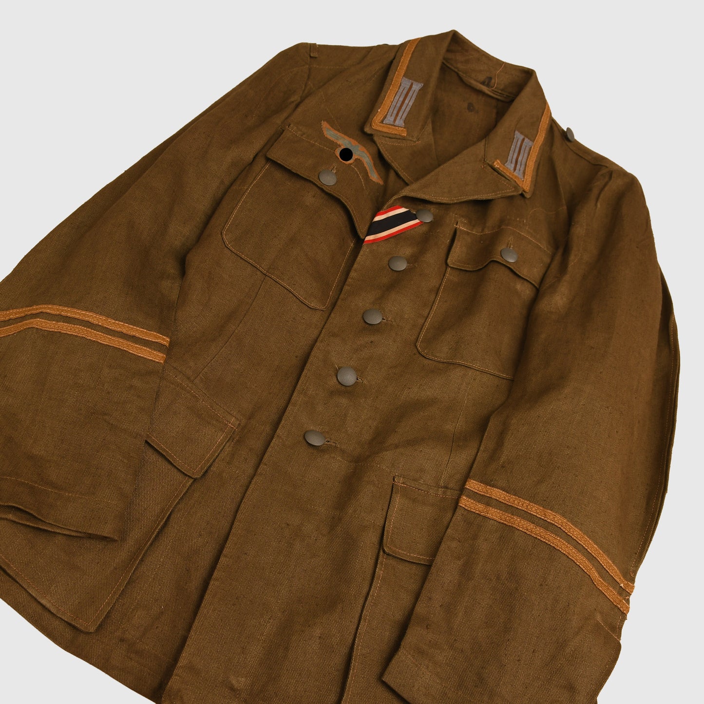 GERMAN WWII 3RD MODEL TROPICAL ARMY TUNIC - DER SPEISS