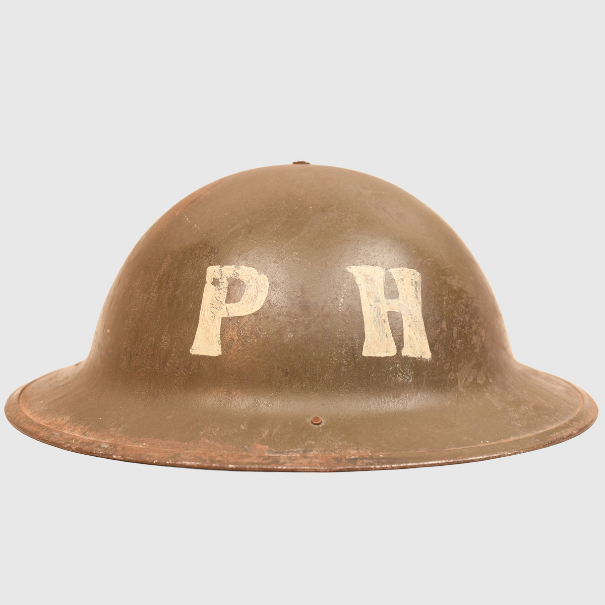 AMERICAN WWII PUBLIC HEALTH BRODIE HELMET