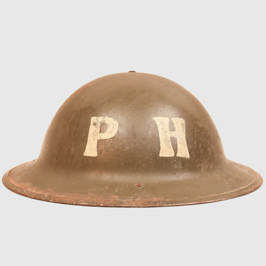 AMERICAN WWII PUBLIC HEALTH BRODIE HELMET