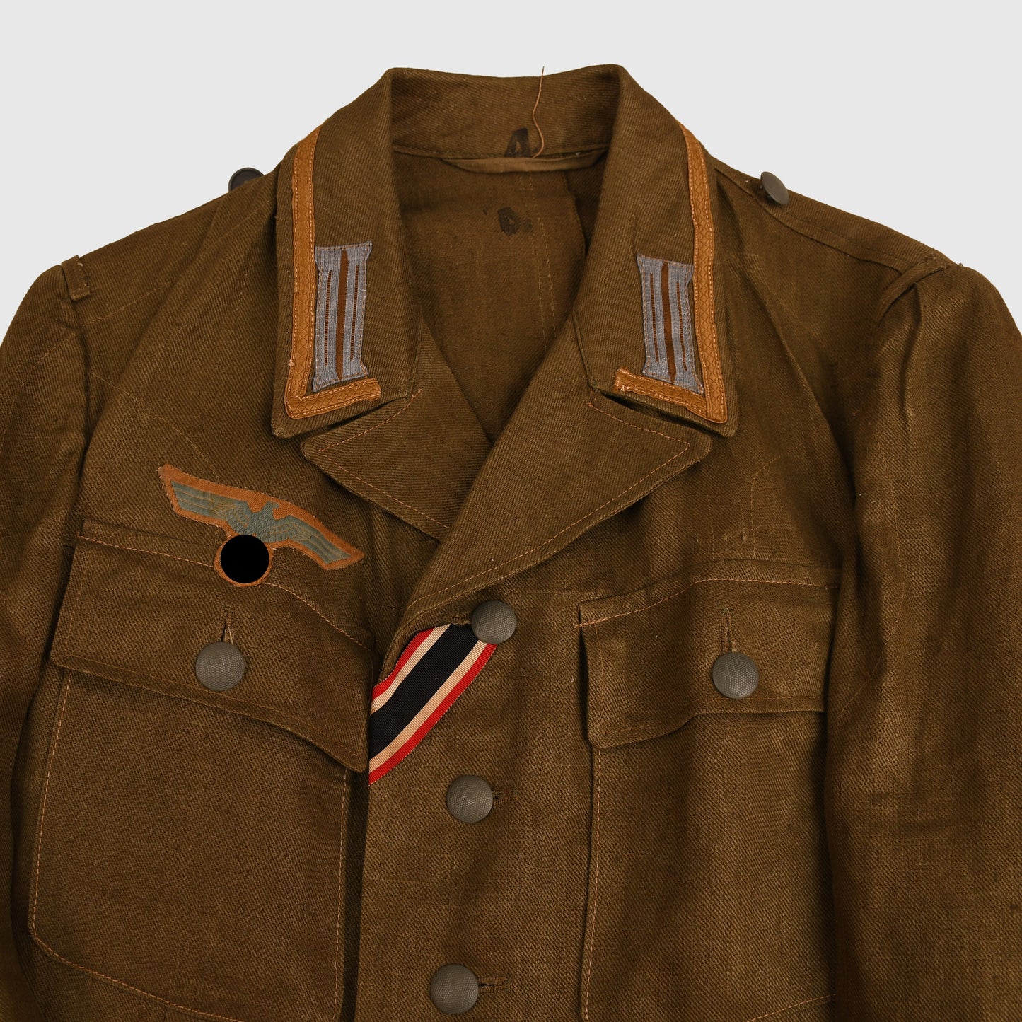 GERMAN WWII 3RD MODEL TROPICAL ARMY TUNIC - DER SPEISS