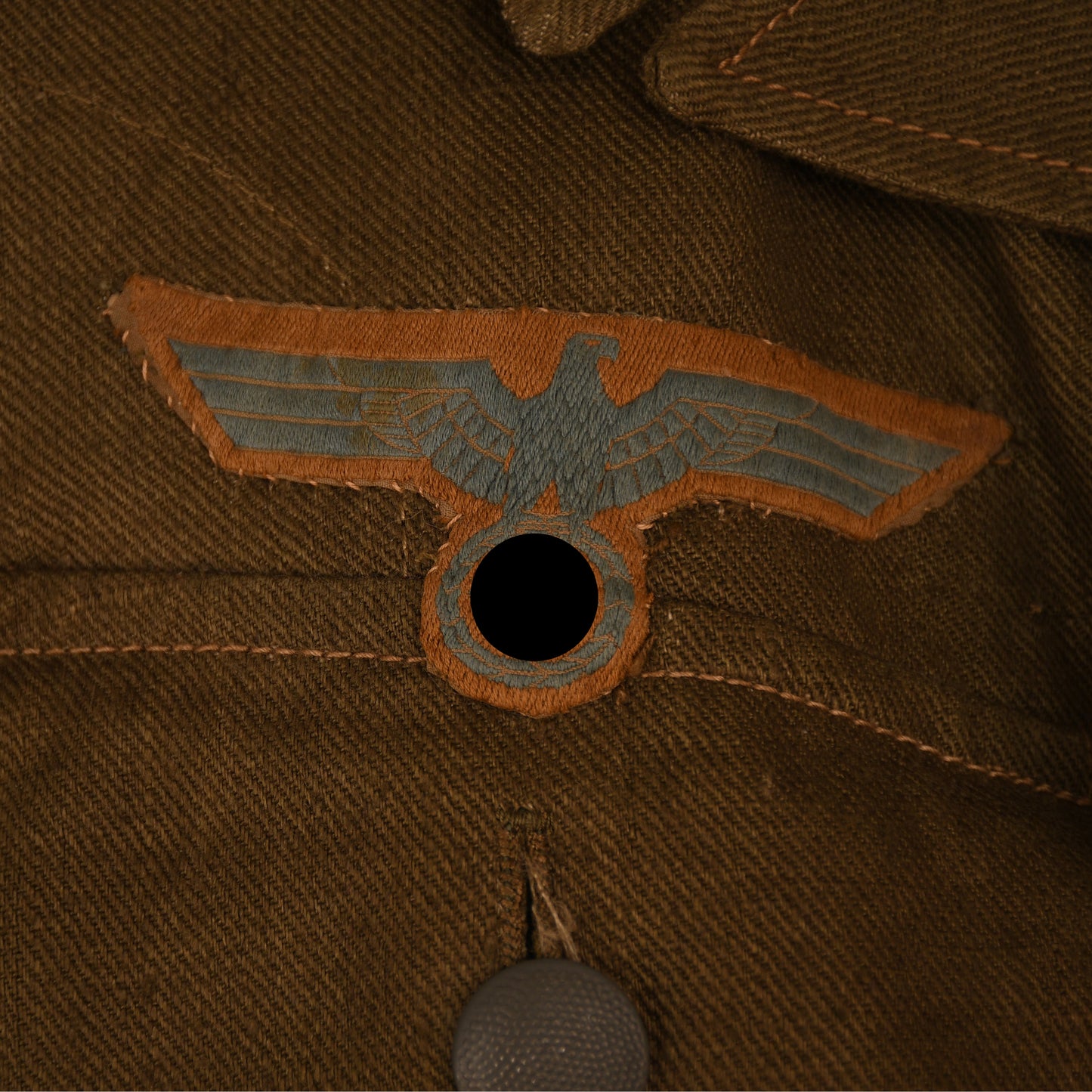GERMAN WWII 3RD MODEL TROPICAL ARMY TUNIC - DER SPEISS