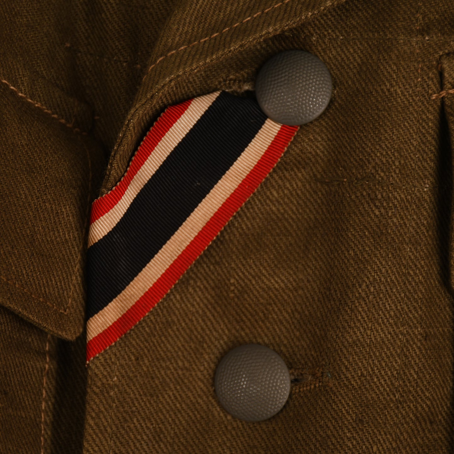 GERMAN WWII 3RD MODEL TROPICAL ARMY TUNIC - DER SPEISS