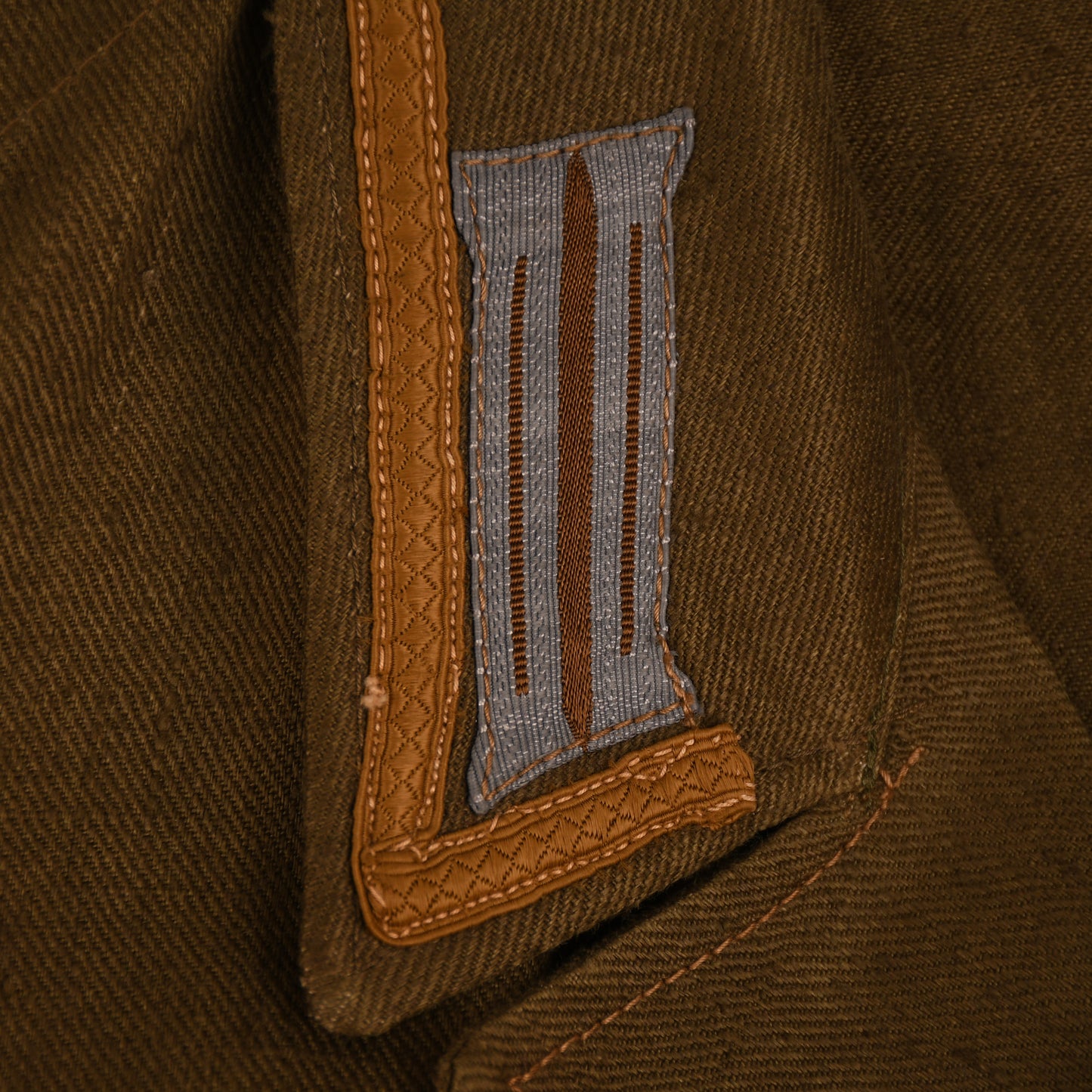 GERMAN WWII 3RD MODEL TROPICAL ARMY TUNIC - DER SPEISS