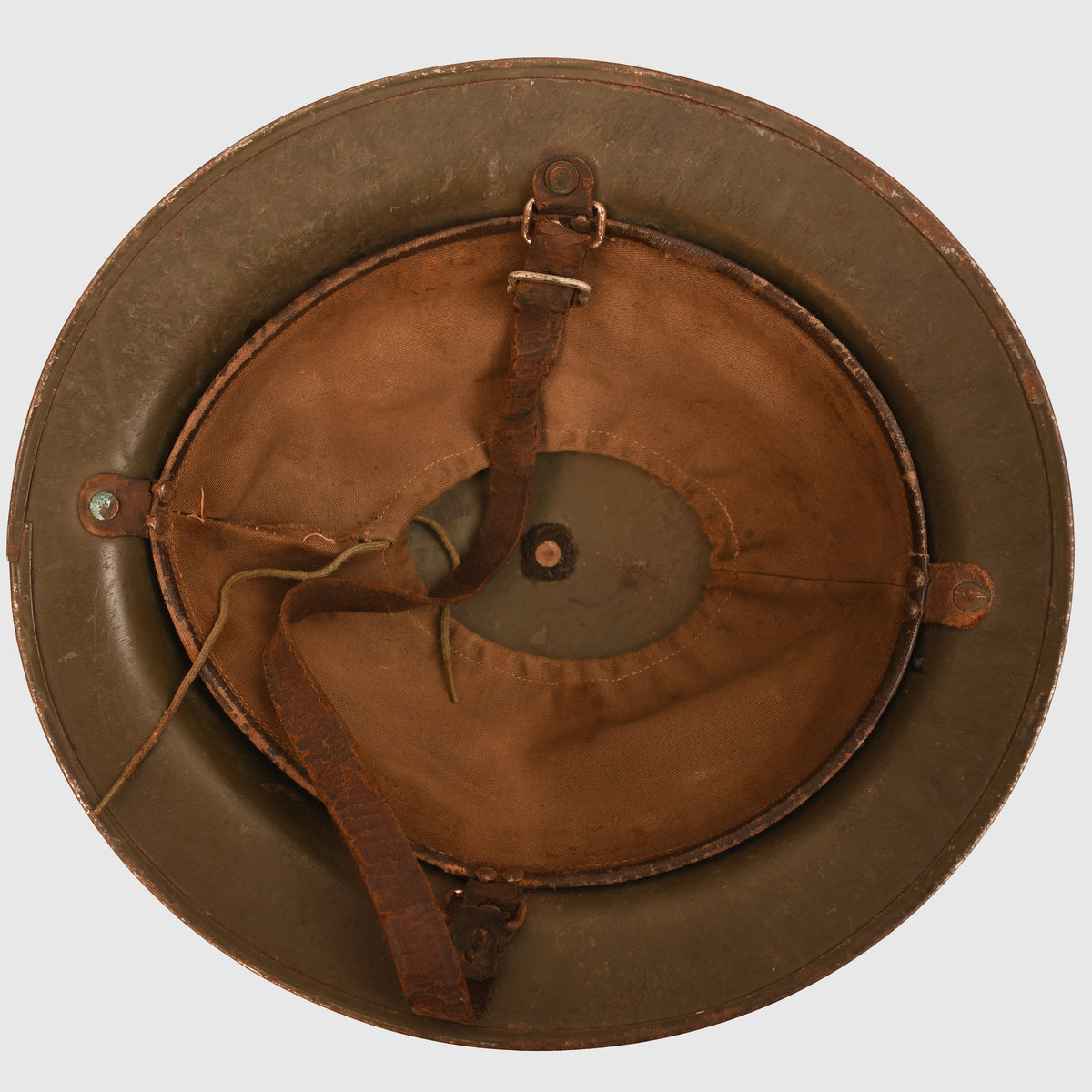 AMERICAN WWII PUBLIC HEALTH BRODIE HELMET