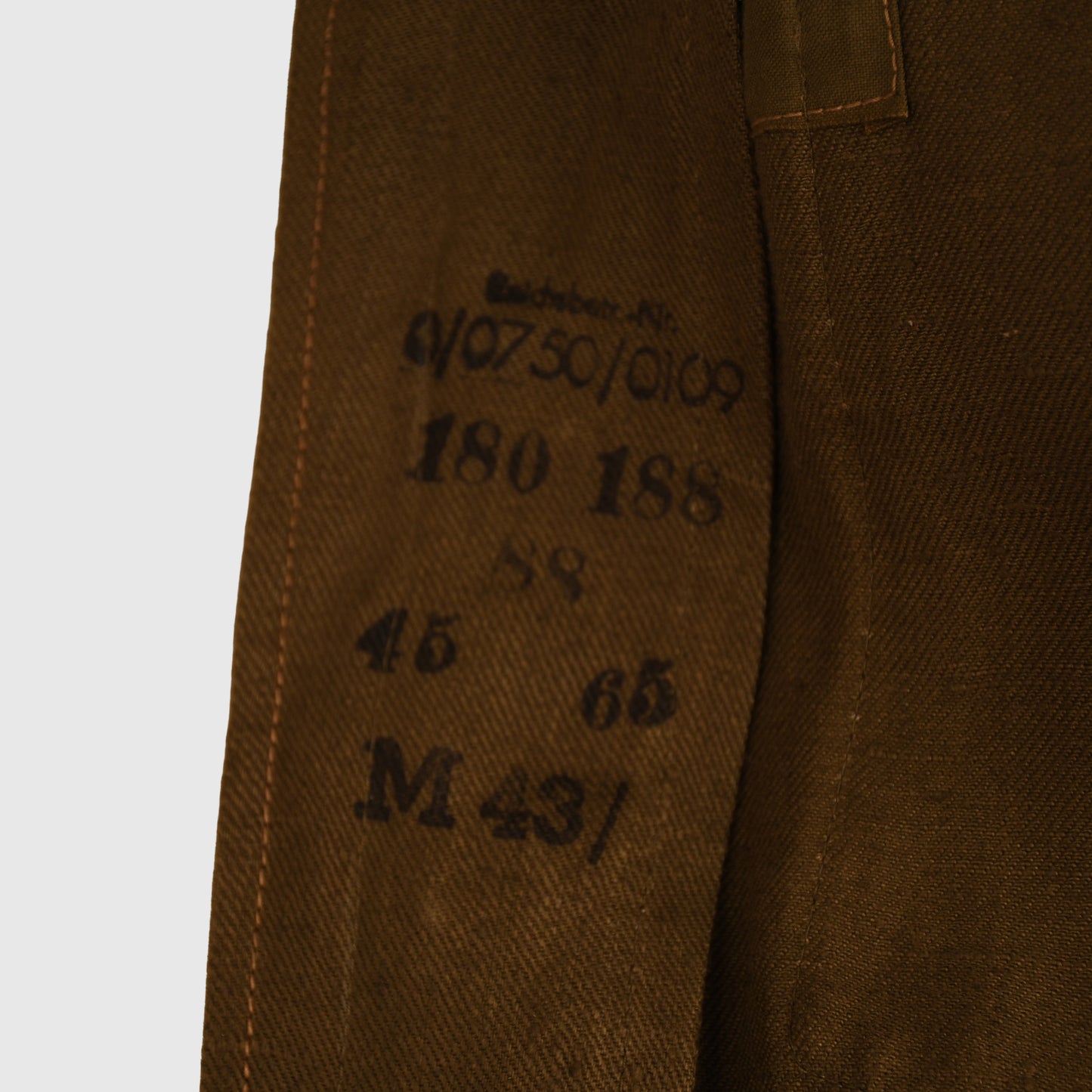 GERMAN WWII 3RD MODEL TROPICAL ARMY TUNIC - DER SPEISS