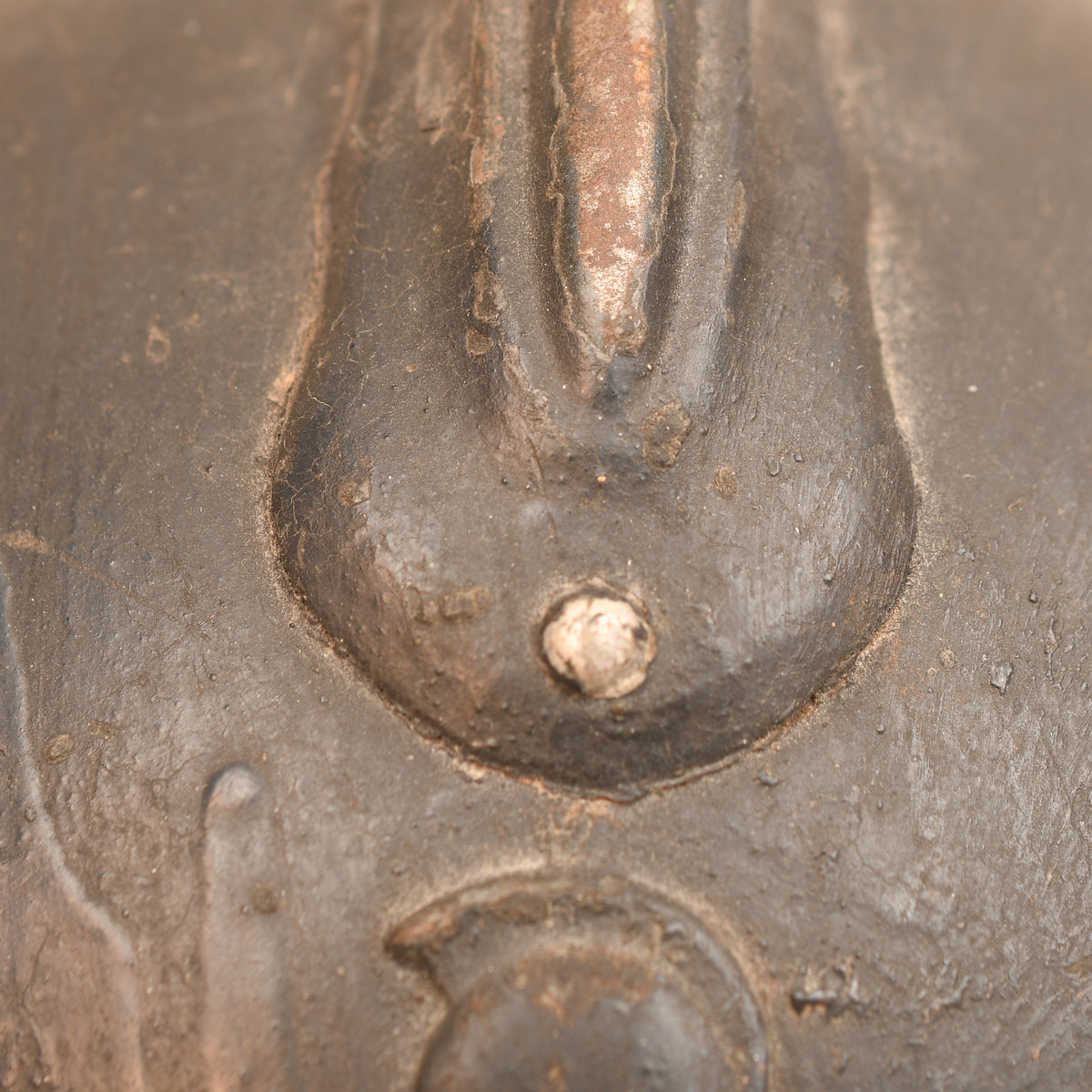 FRENCH WWI HORIZON BLUE FRENCH ENGINEERS HELMET