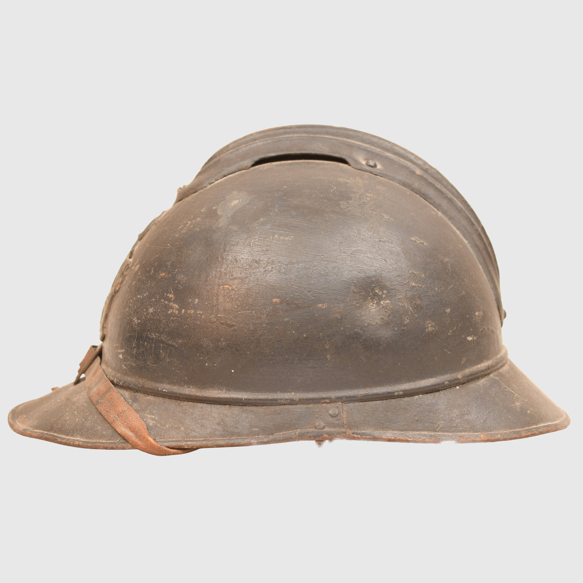 FRENCH WWI HORIZON BLUE FRENCH ENGINEERS HELMET
