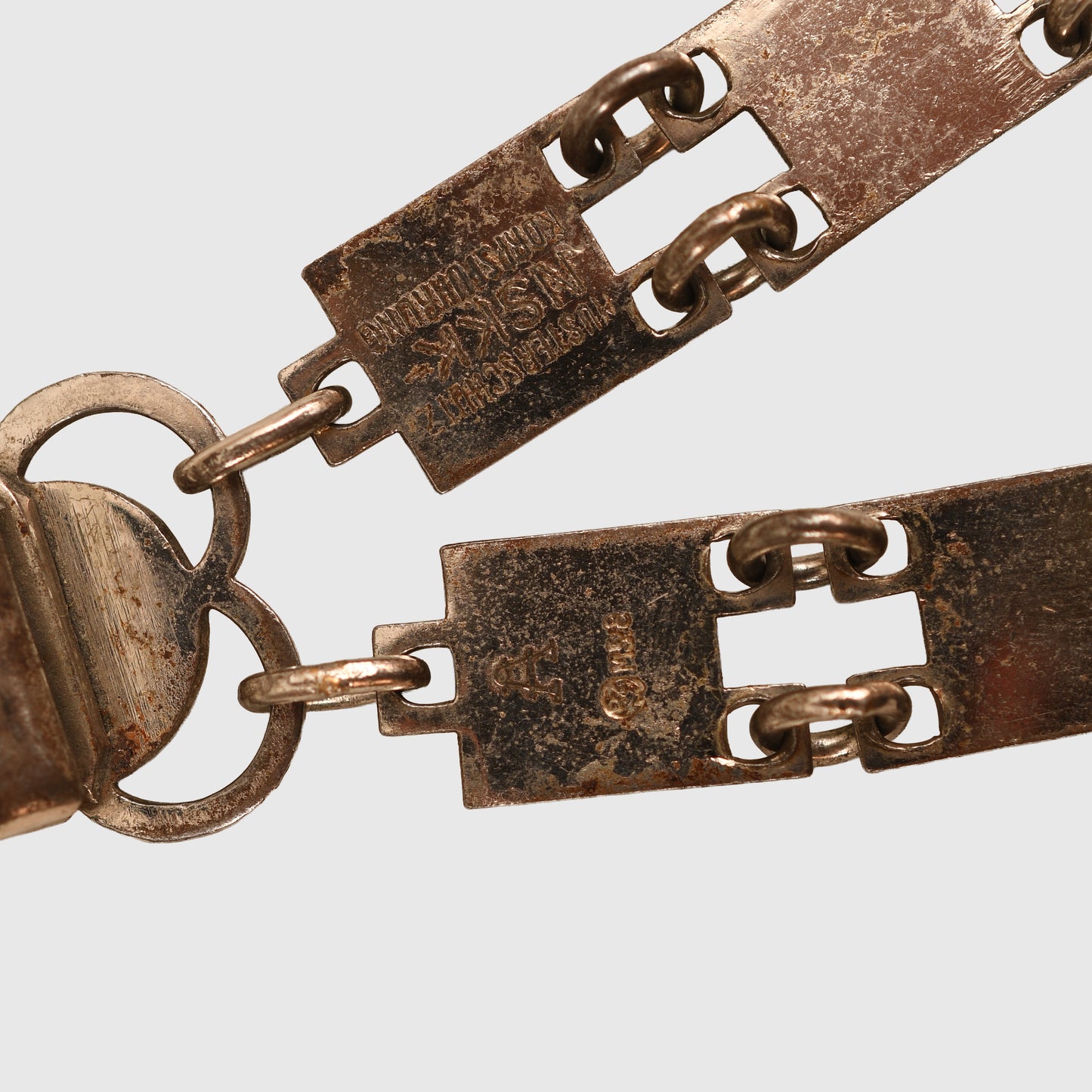 GERMAN WWII NSKK CHAINED OFFICERS DISPLAY PIECE