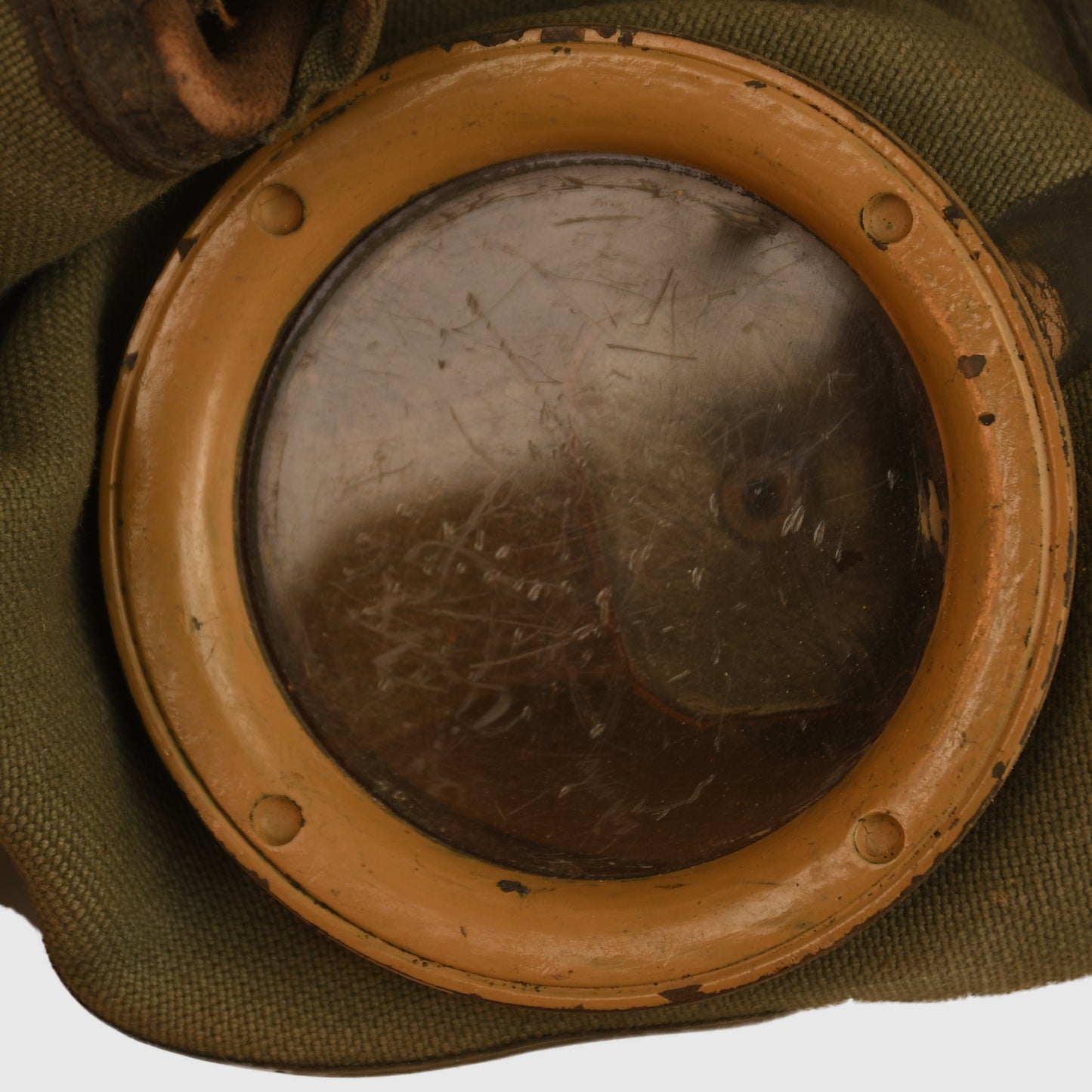 German WWII Kriegsmarine Gas Mask and Case