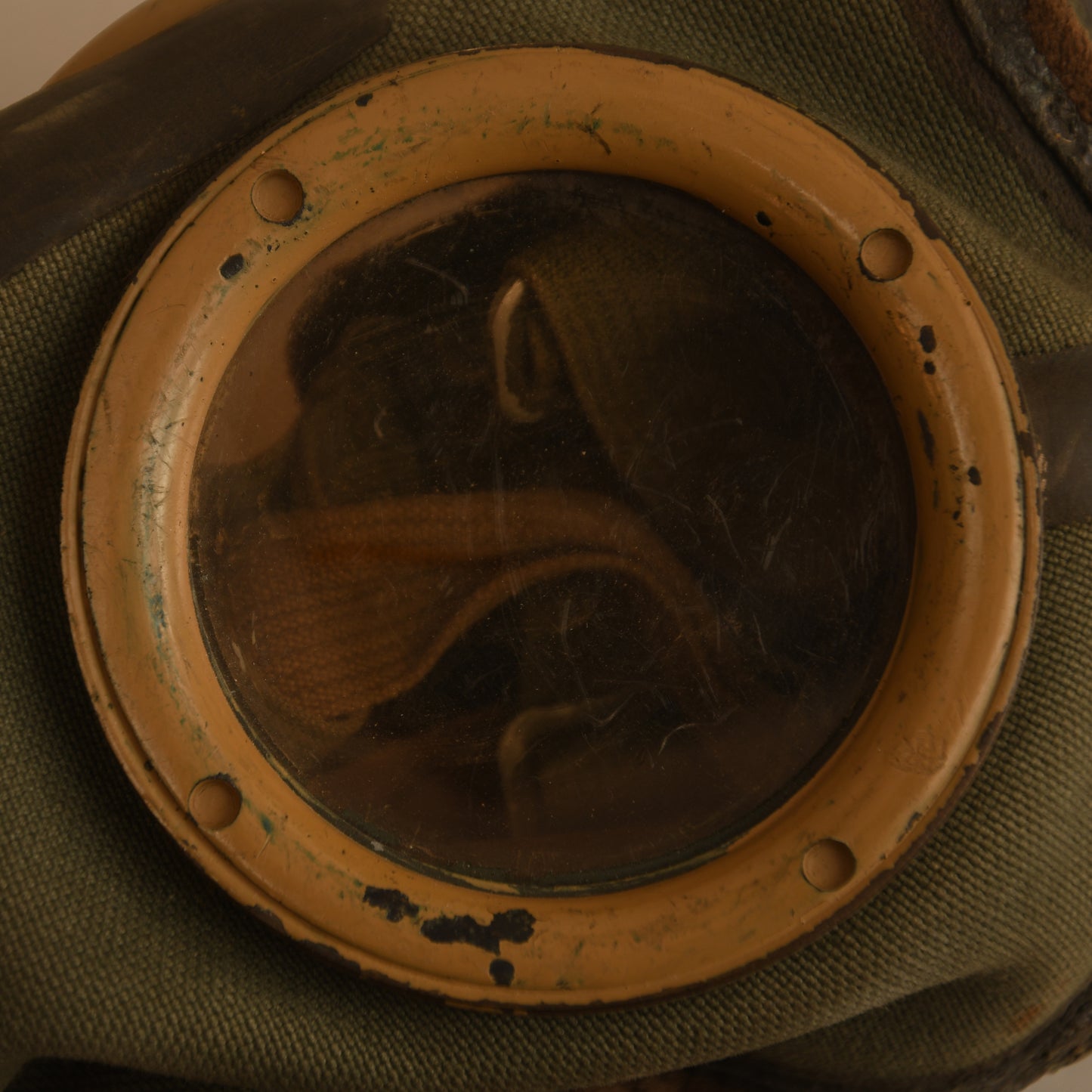 German WWII Kriegsmarine Gas Mask and Case
