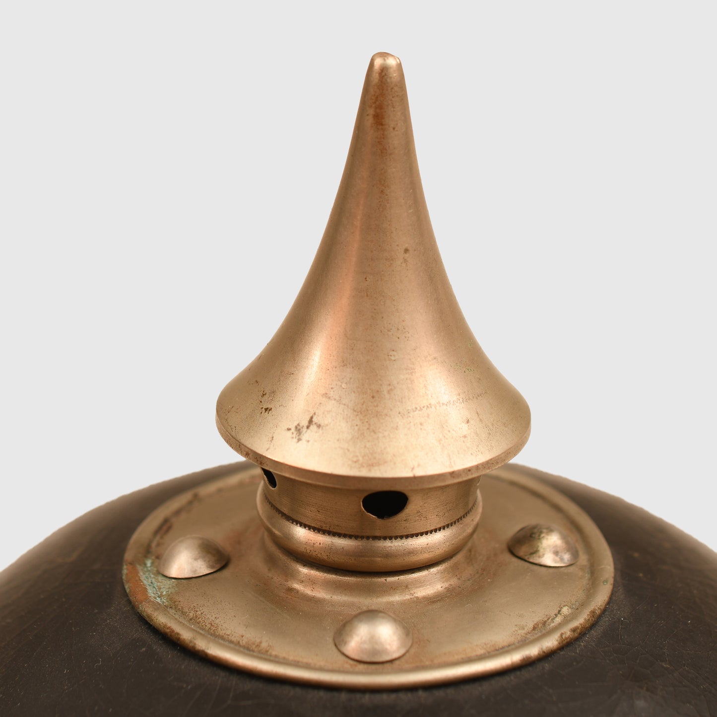 GERMAN WWI SAXON LEIB GRENADIER REGIMENT NO.100 ENLISTED RANKS PICKELHAUBE