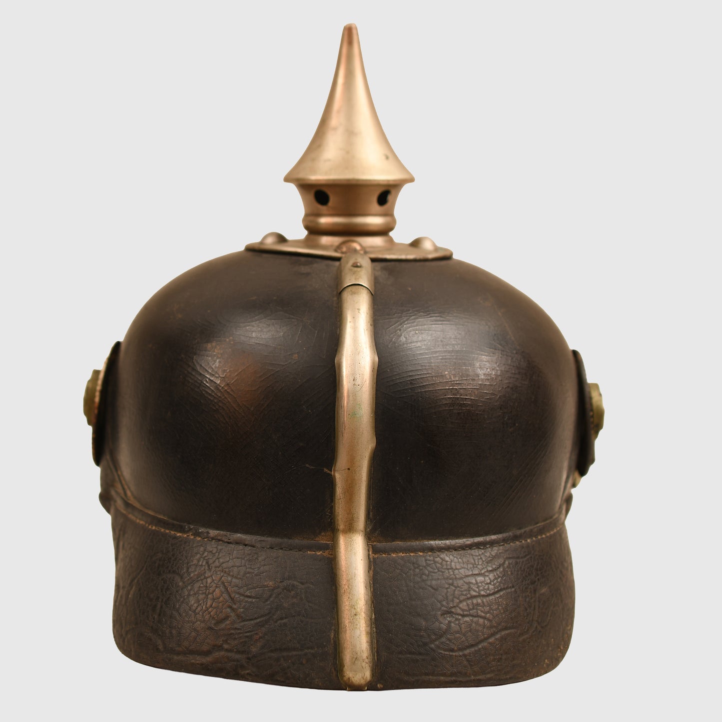 GERMAN WWI SAXON LEIB GRENADIER REGIMENT NO.100 ENLISTED RANKS PICKELHAUBE