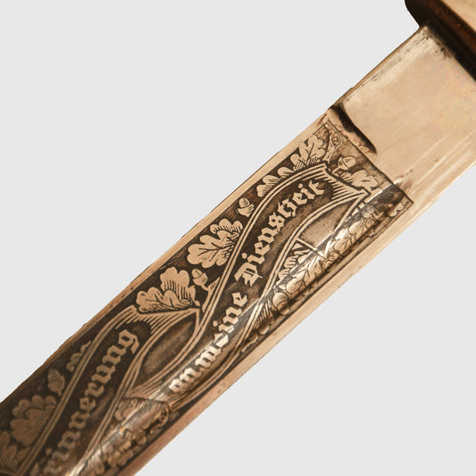 German WWII Etched Parade Display Piece
