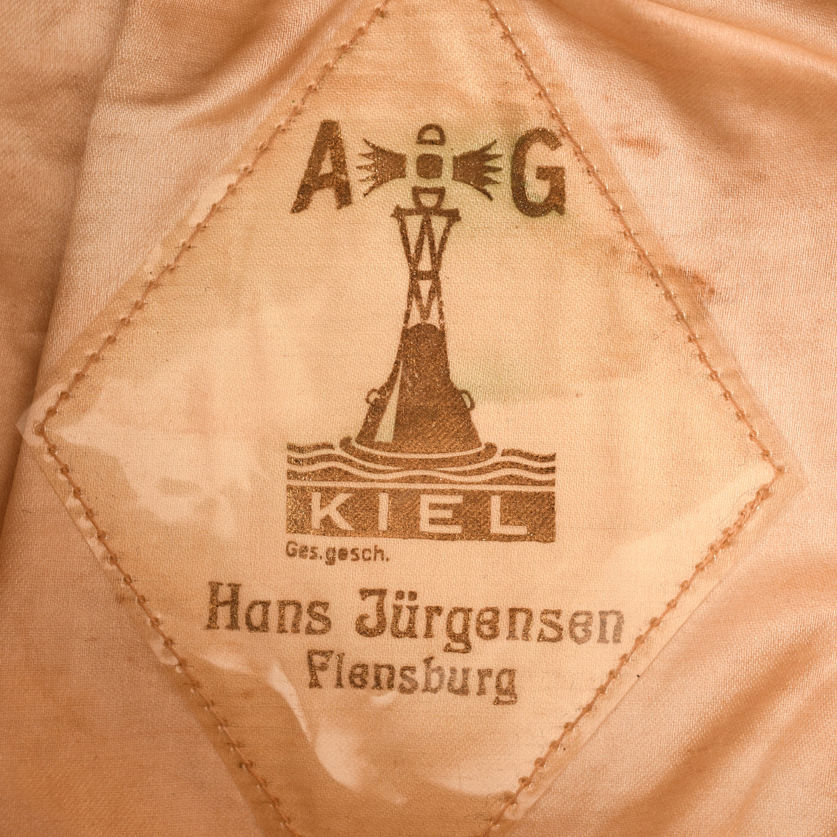 GERMAN WWII KRIEGSMARINE WHITE TOP SUBMARINERS NCO VISOR CAP