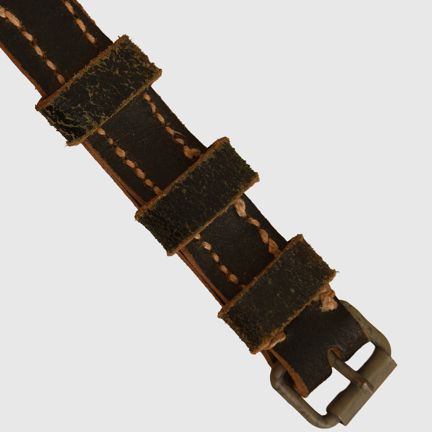 German WWII Web and Leather A Frame