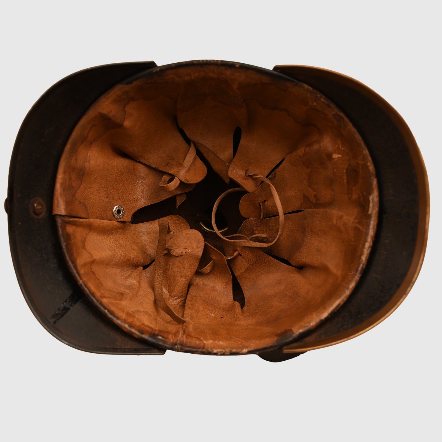 GERMAN WWI ALL TIN PRUSSIAN PICKELHAUBE