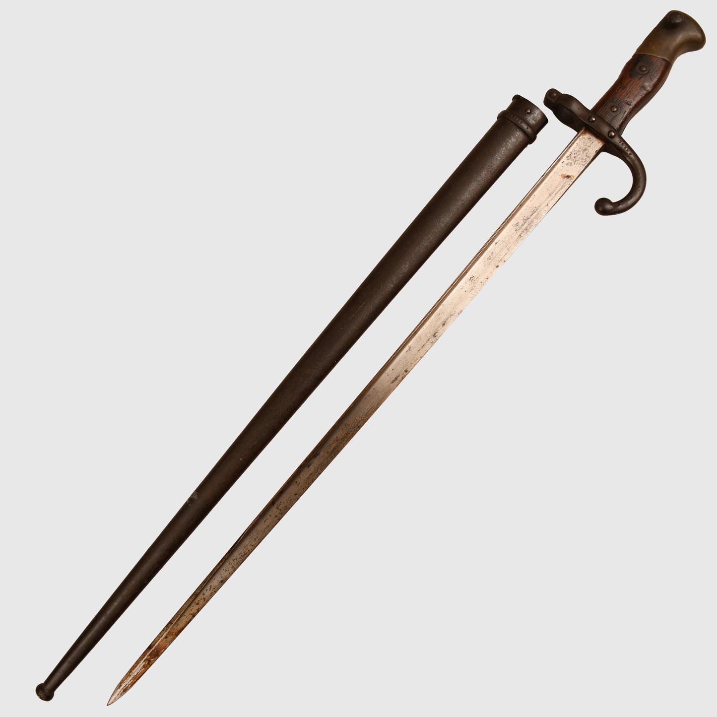 FRENCH 1870 GRAS BAYONET WITH AMERICAN HISTORICAL CONNECTIONS