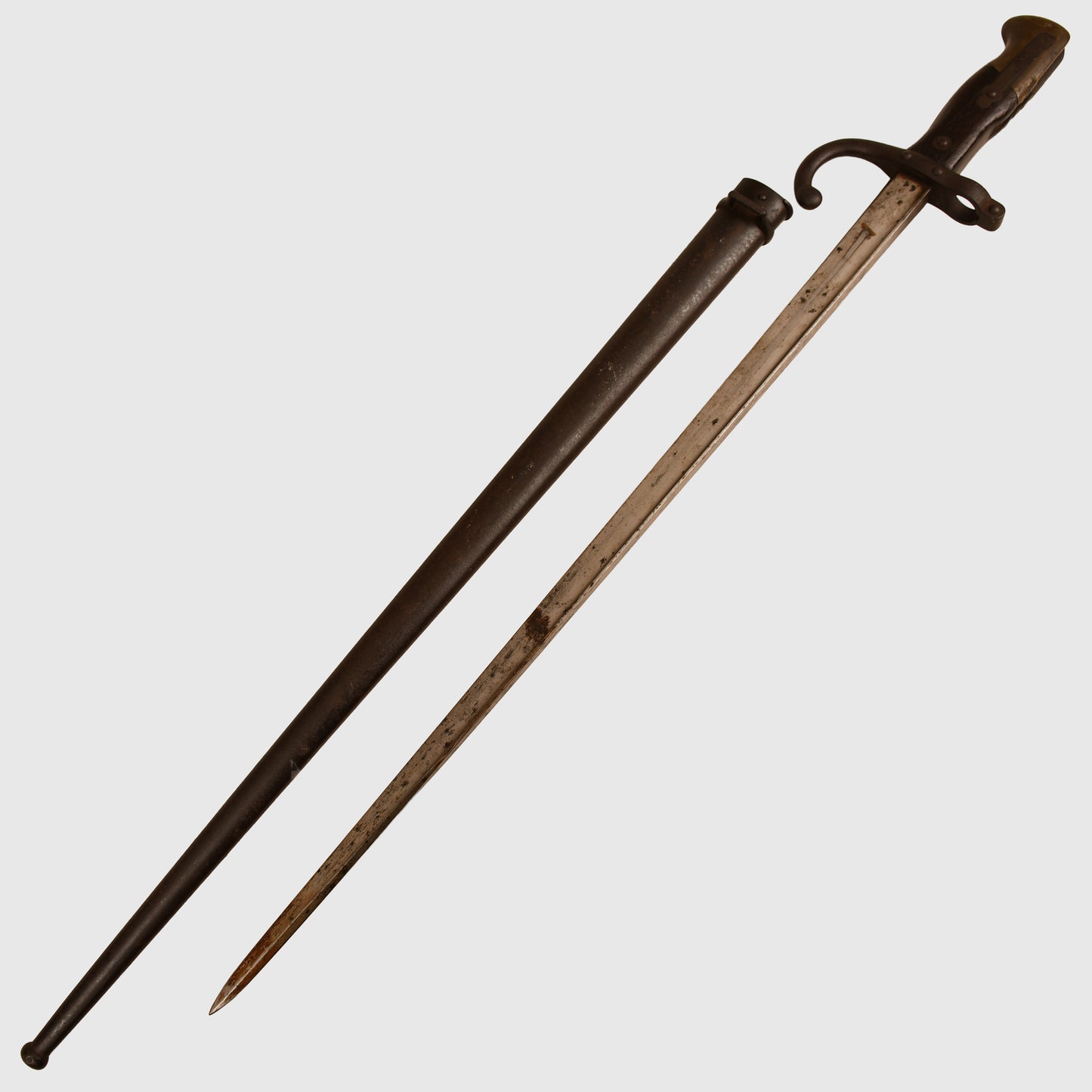 FRENCH 1870 GRAS BAYONET WITH AMERICAN HISTORICAL CONNECTIONS