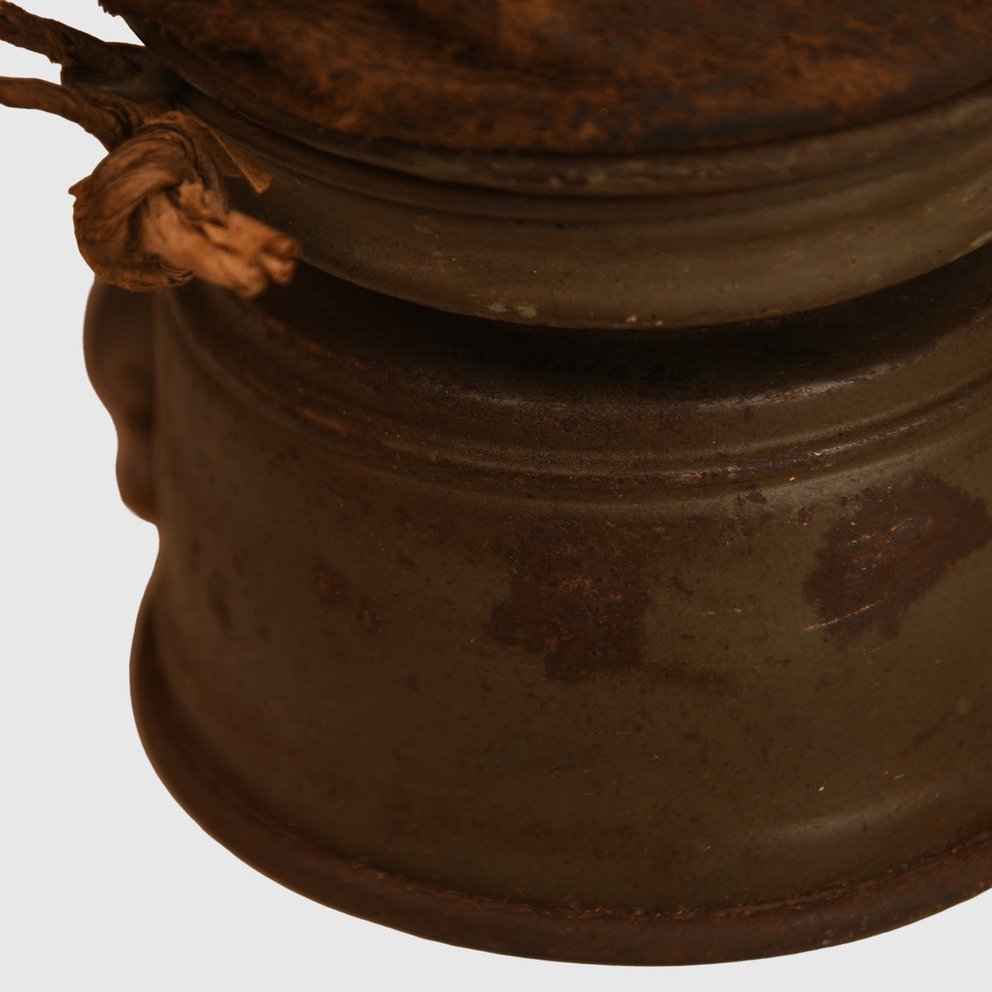 German WWI All Leather Face Gas Mask