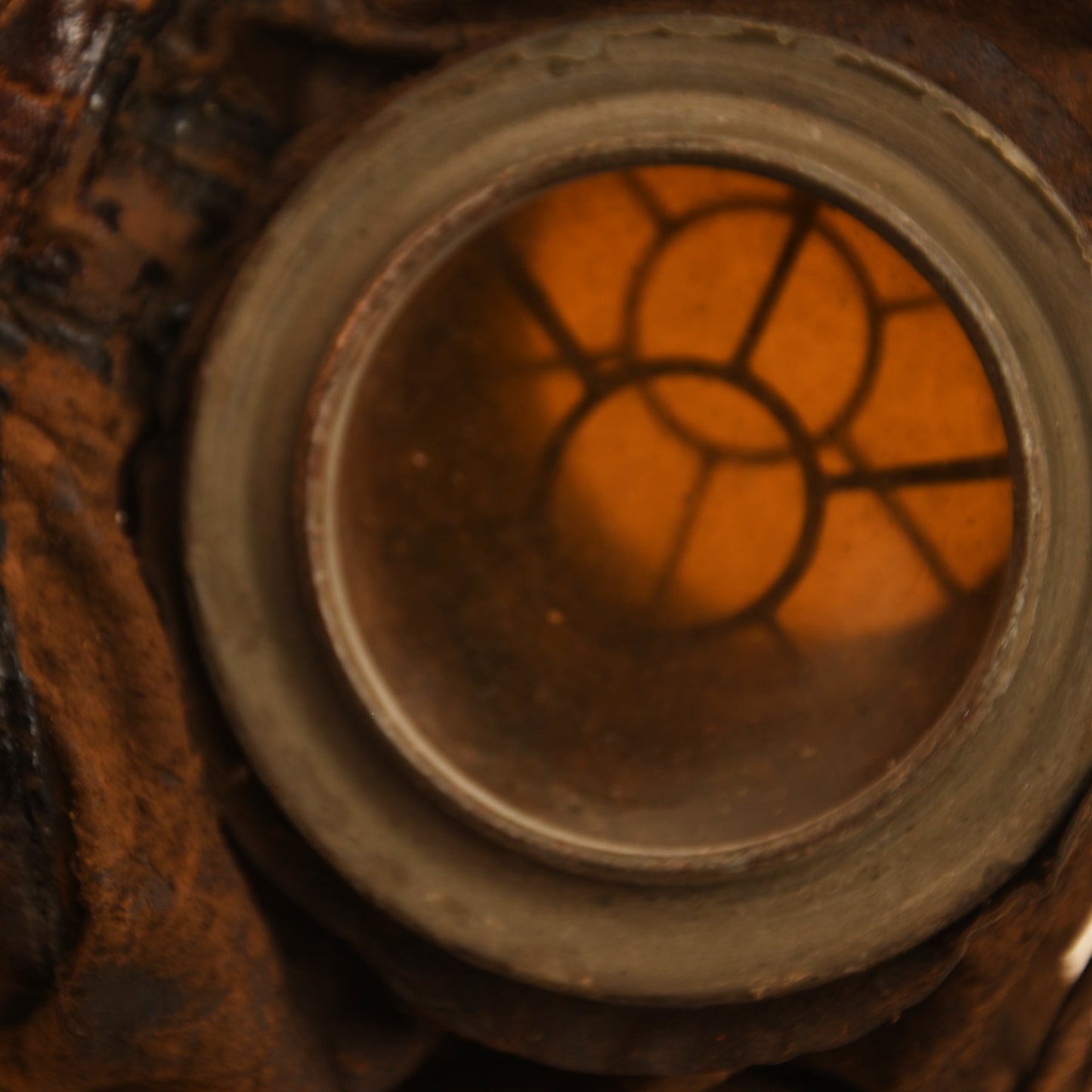 German WWI All Leather Face Gas Mask