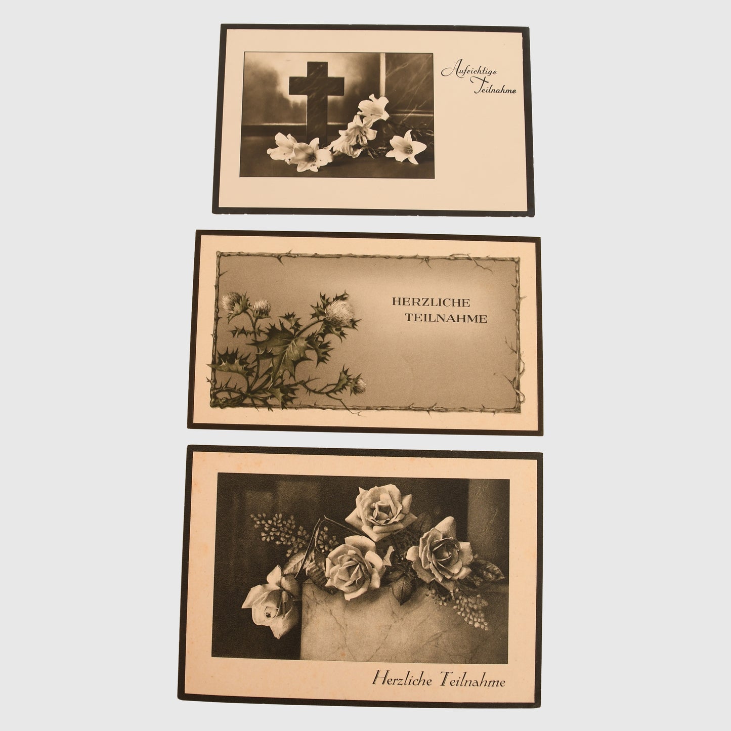 German WWII SS Paperwork Grouping