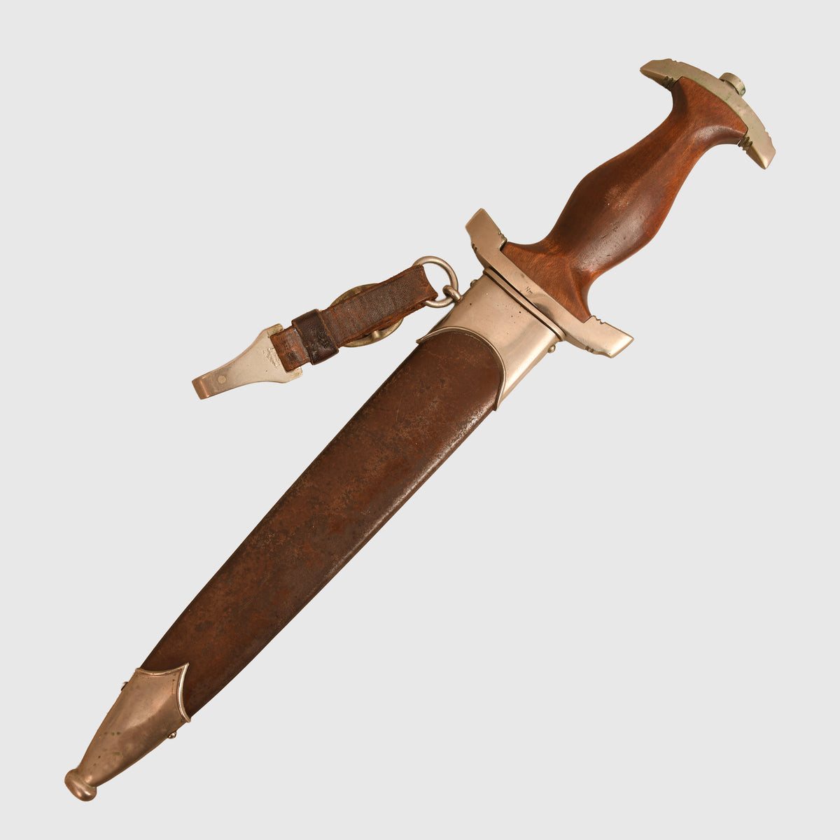 GERMAN WWII SA MANS DISPLAY PIECE WITH ERASED ROHM INSCRIPTION