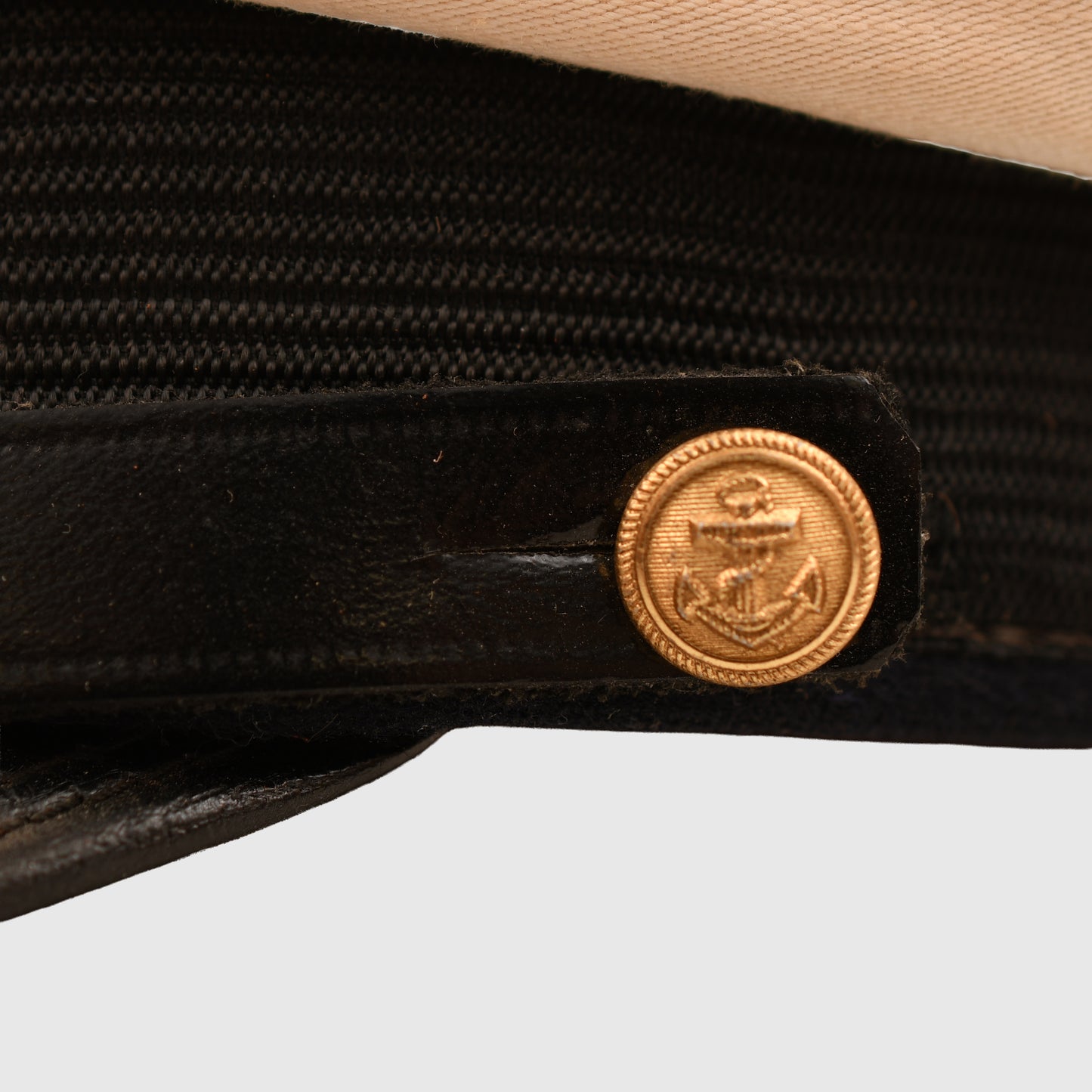 GERMAN WWII KRIEGSMARINE NCO WHITE TOP VISOR CAP
