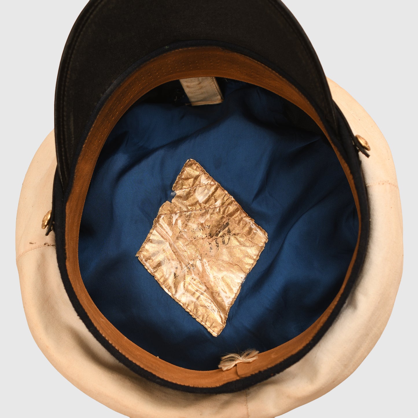 GERMAN WWII KRIEGSMARINE NCO WHITE TOP VISOR CAP