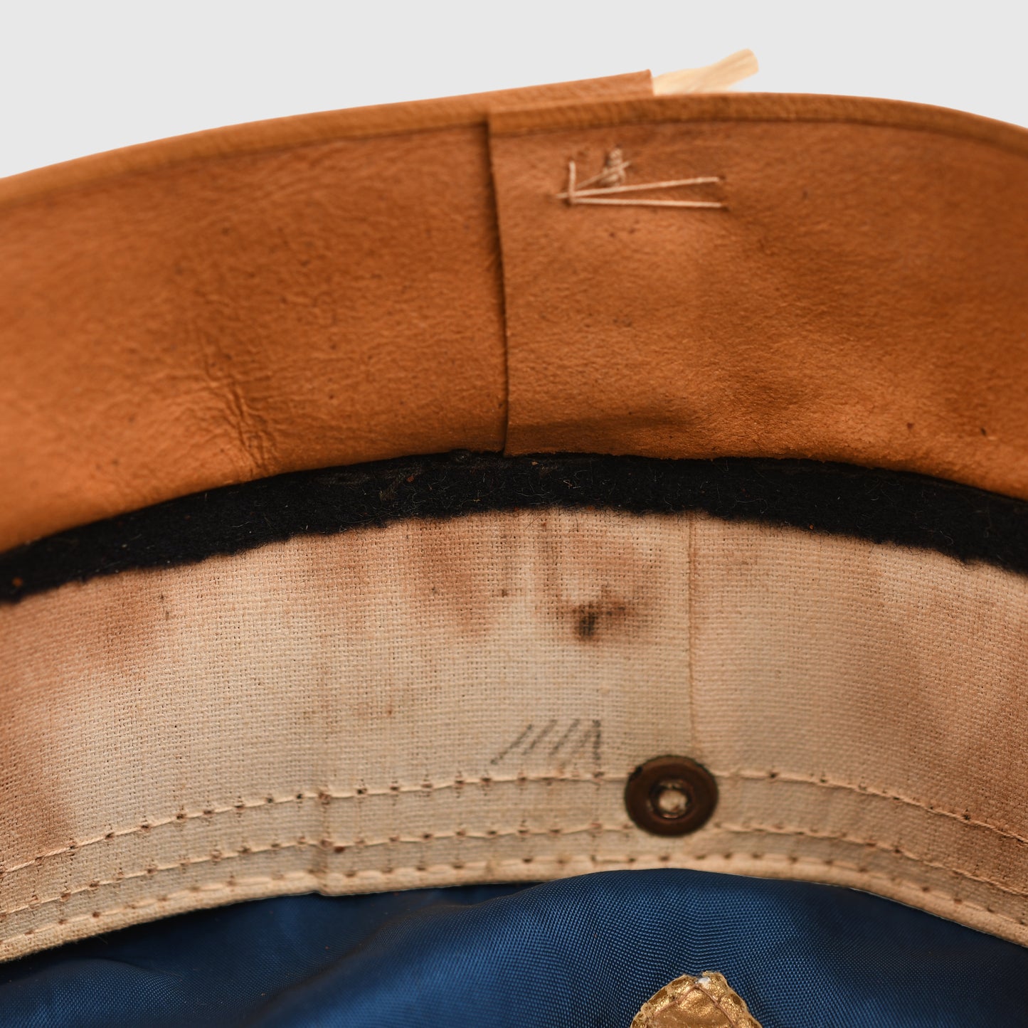 GERMAN WWII KRIEGSMARINE NCO WHITE TOP VISOR CAP