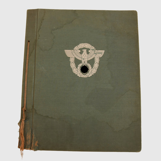 German WWII Ordnungs Polizei Artwork