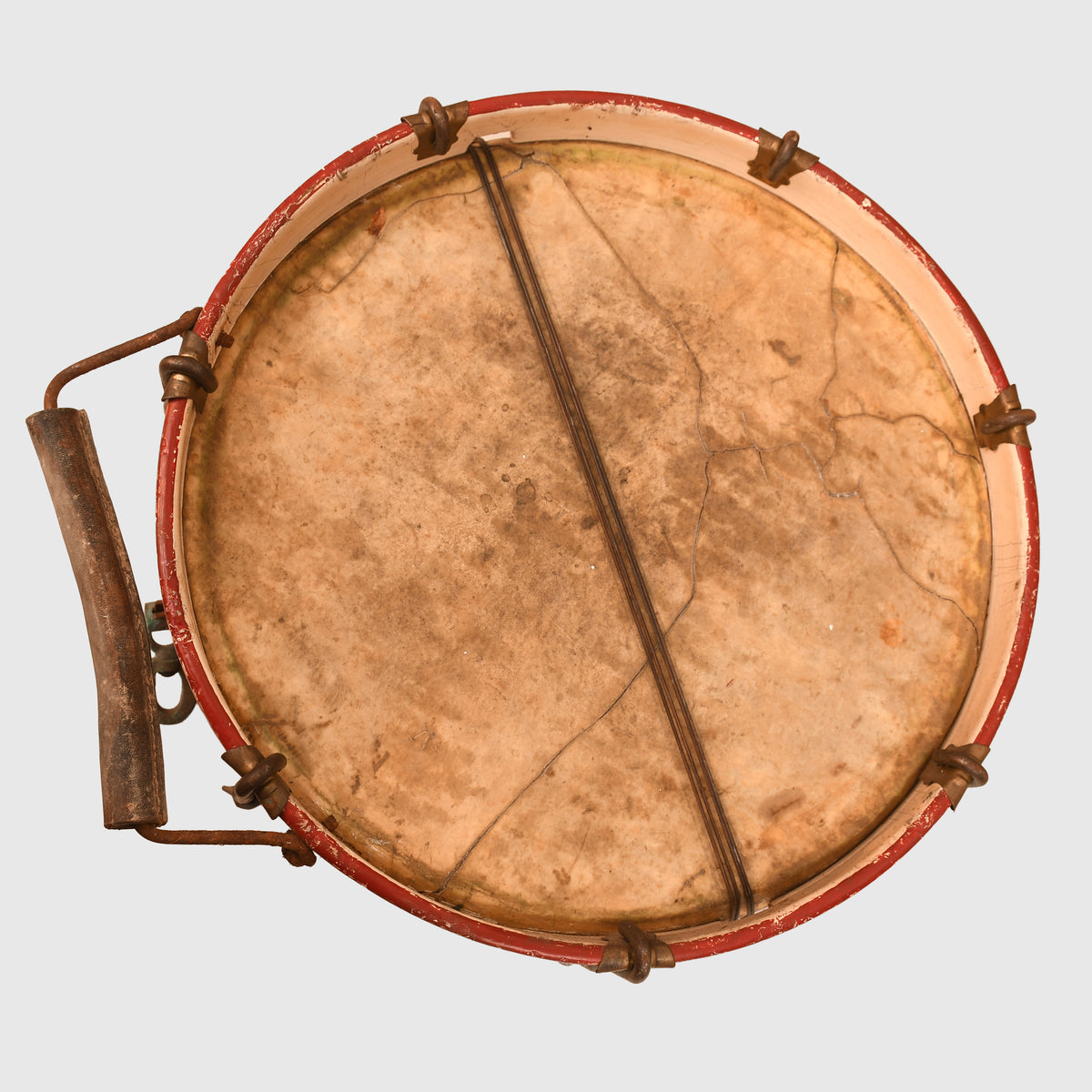 GERMAN WWII POLITICAL OR MILITARY SIDE DRUM