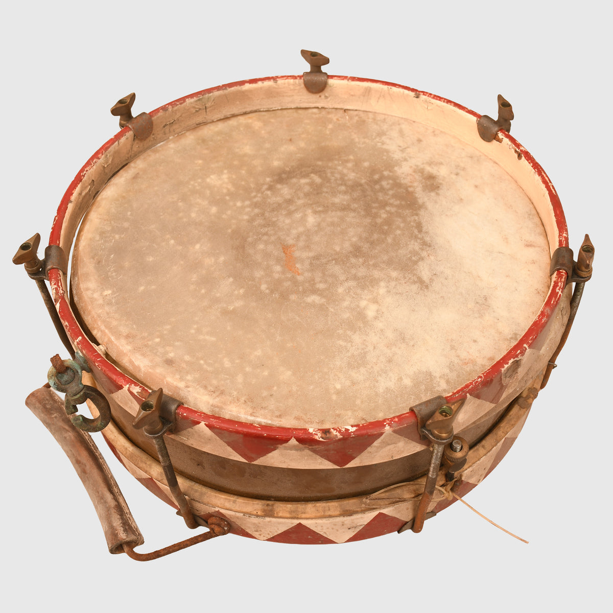 GERMAN WWII POLITICAL OR MILITARY SIDE DRUM