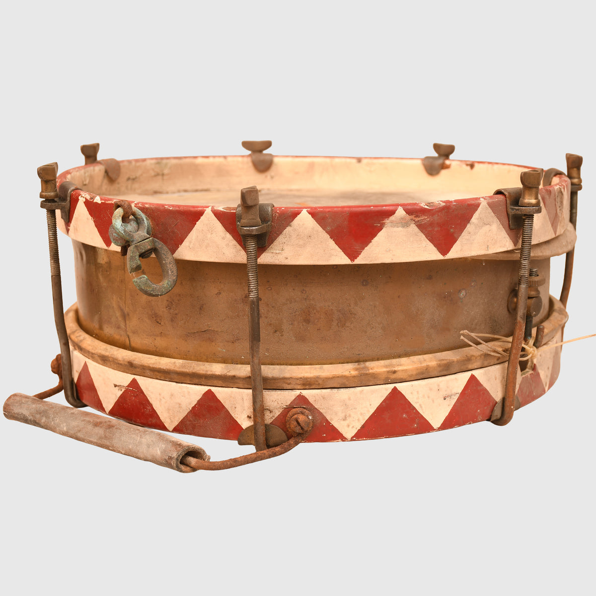 GERMAN WWII POLITICAL OR MILITARY SIDE DRUM