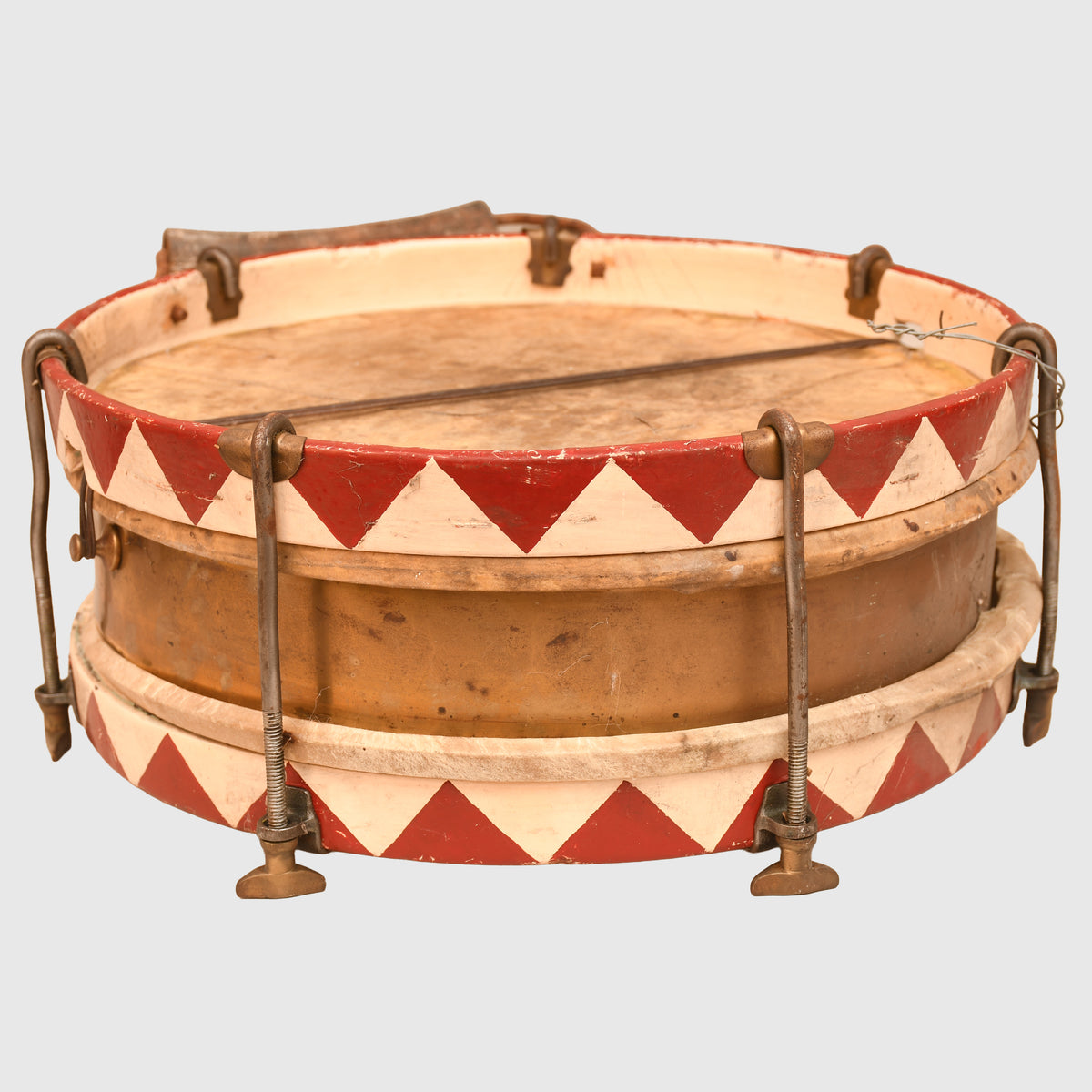 GERMAN WWII POLITICAL OR MILITARY SIDE DRUM