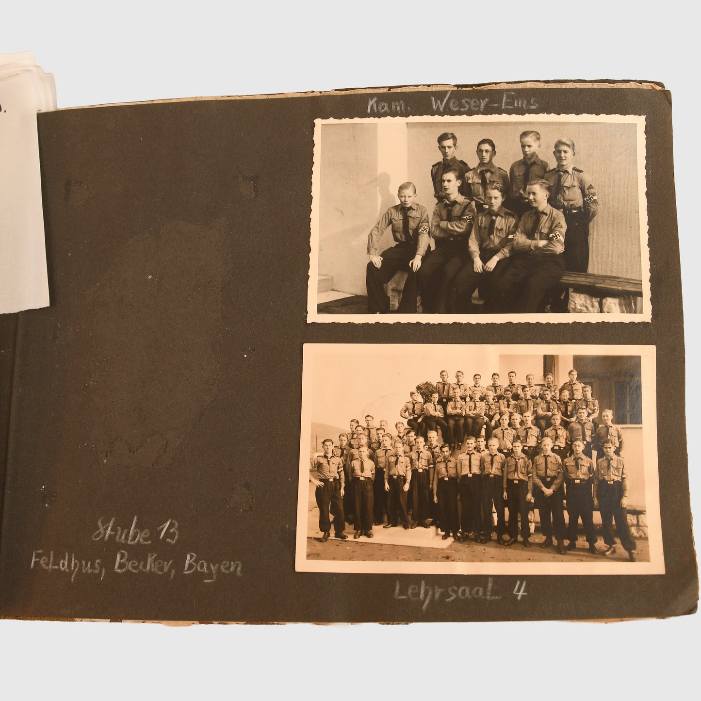 German WWII Hitler Youth Photograph Album